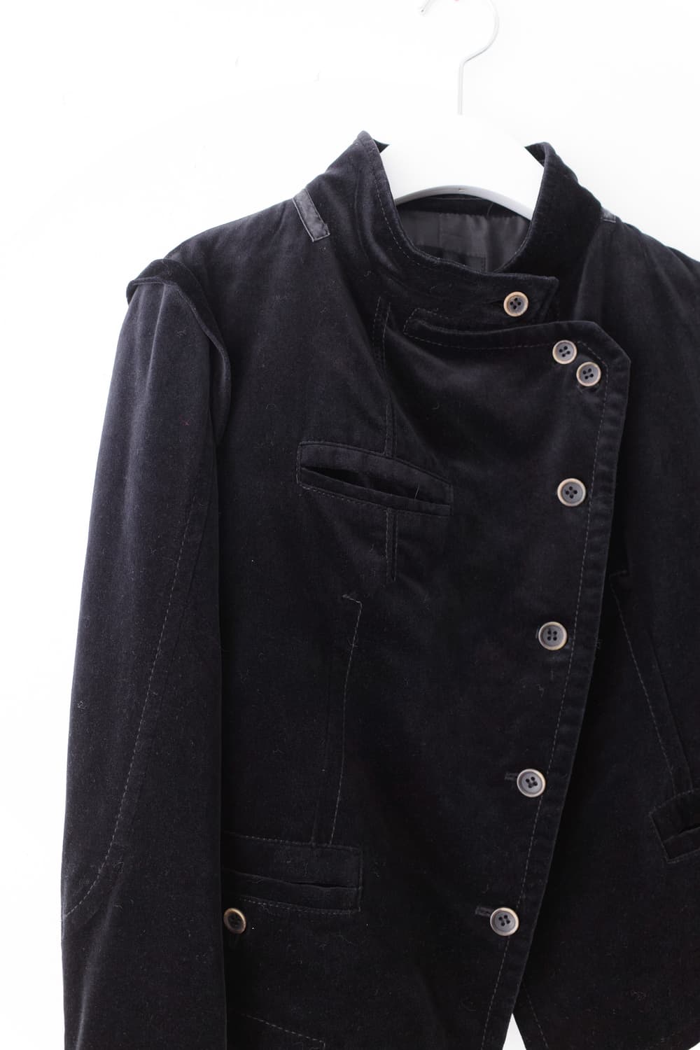 system) button velvet jacket 상품이미지3