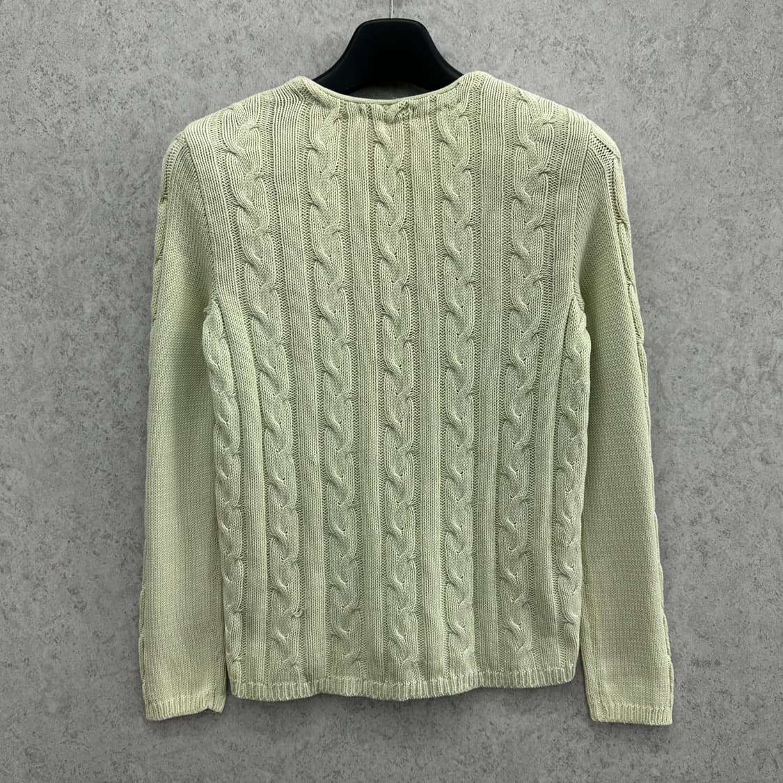 95 한섬 시스템 여자 꽈배기 니트 상품이미지2