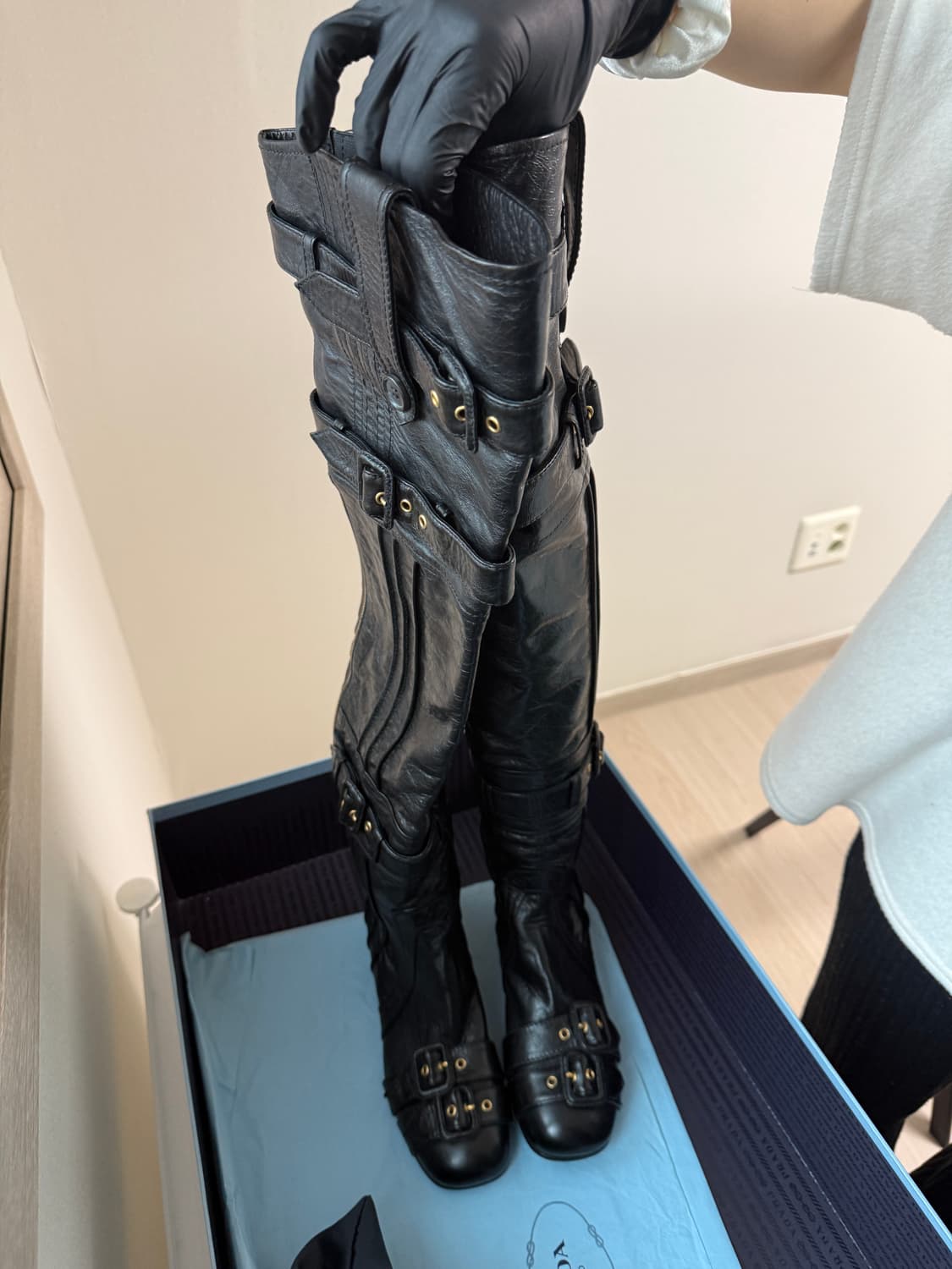 프라다 부츠 새상품 36사이즈 상품이미지3