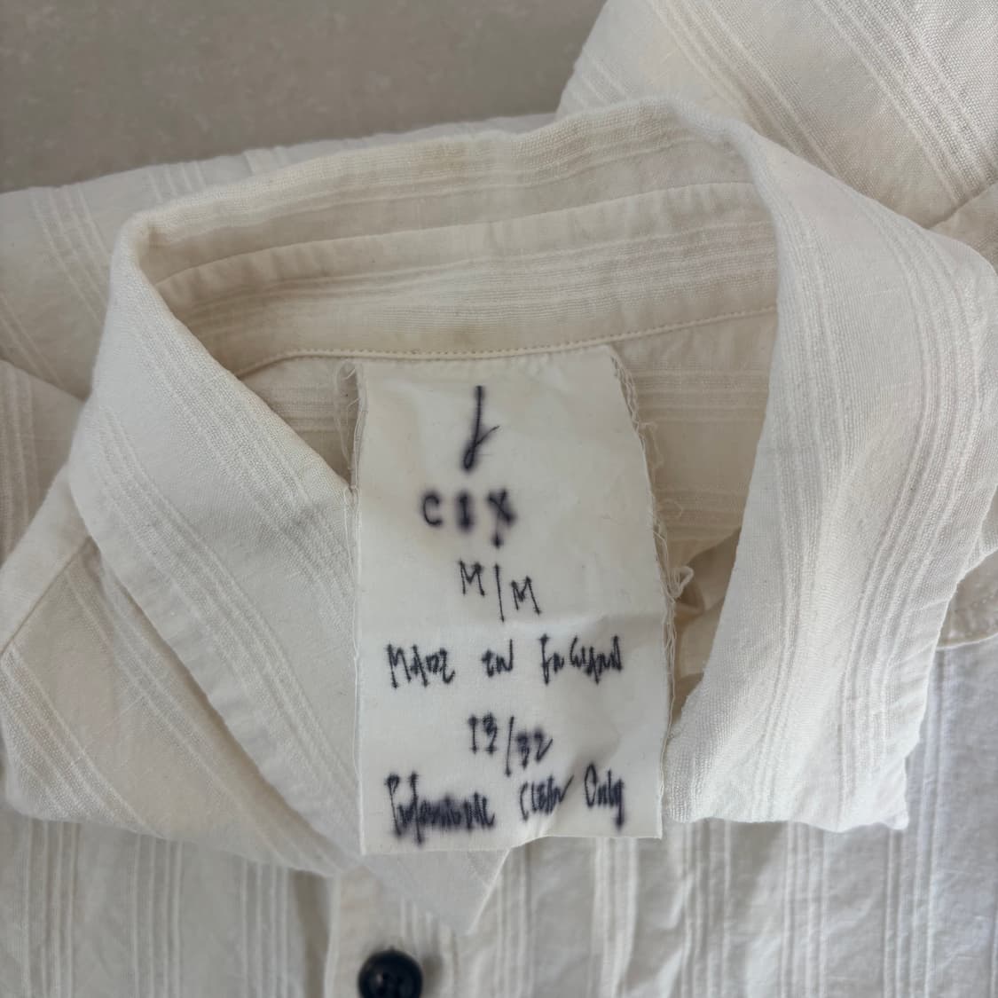 John Alexander Skelton 존 알렉산더 스켈톤 린넨 셔츠 상품이미지5