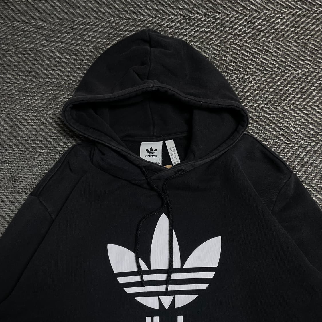 아디다스 트레포일 빅로고 후드 티셔츠o 5182 상품이미지4