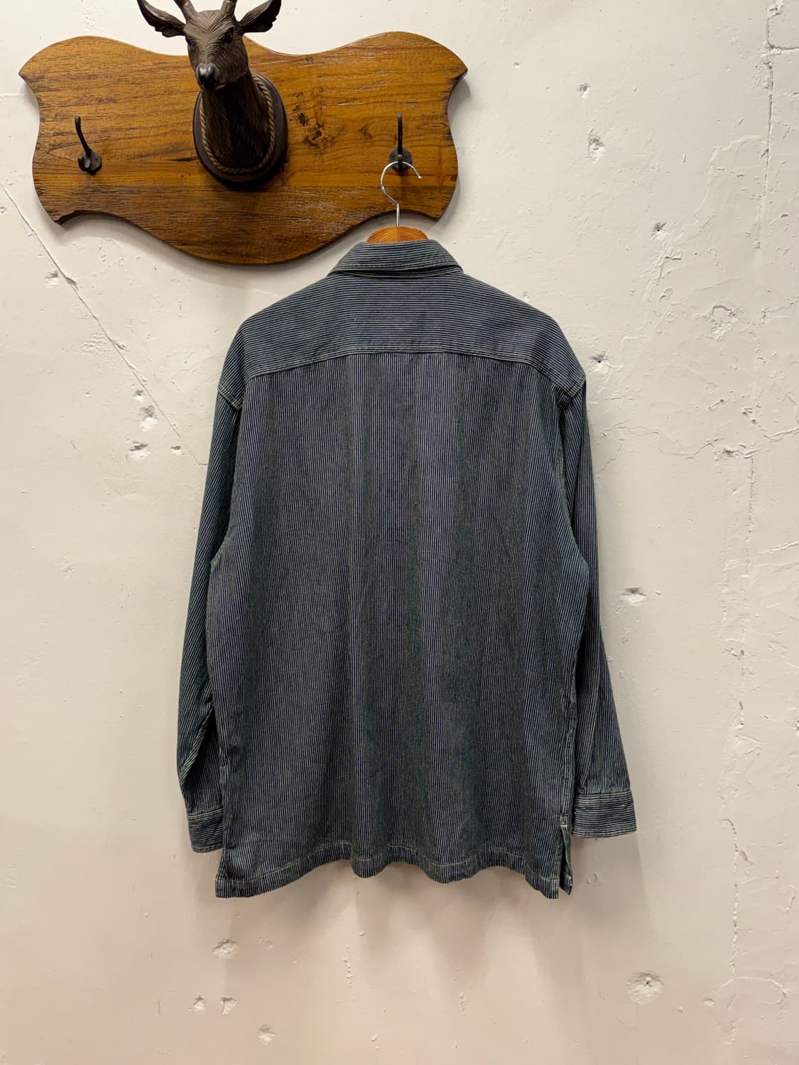 Vintage Patina Hickory Stripe Zip-Up  상품이미지6