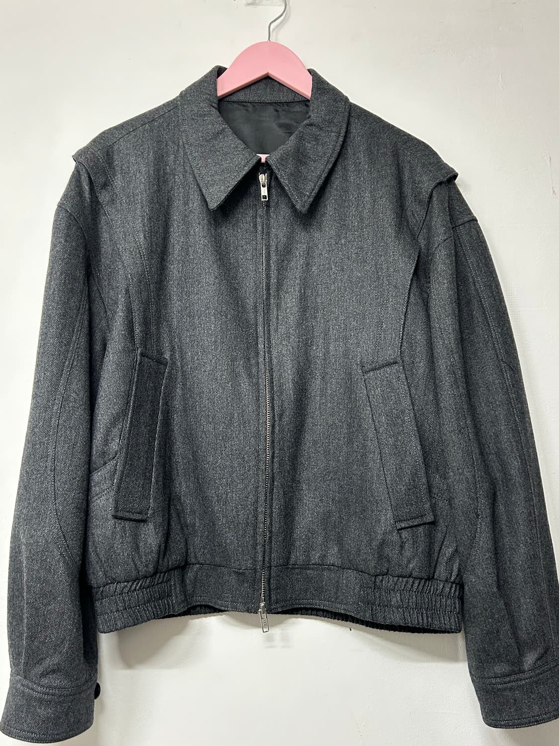 𝐂𝐎𝐎𝐑 타스마니아 울 보머 블루종 m 상품이미지3