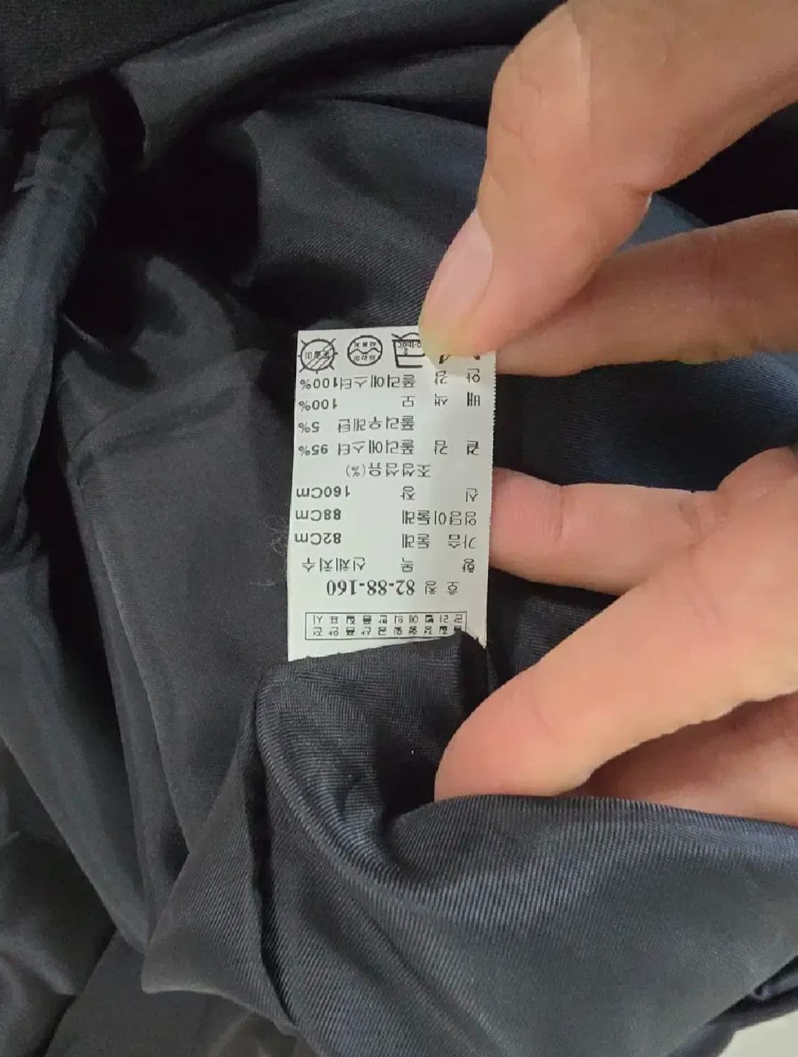 잇미샤 몸매강조 세련된 랩스타일 모직 원피스 상품이미지10