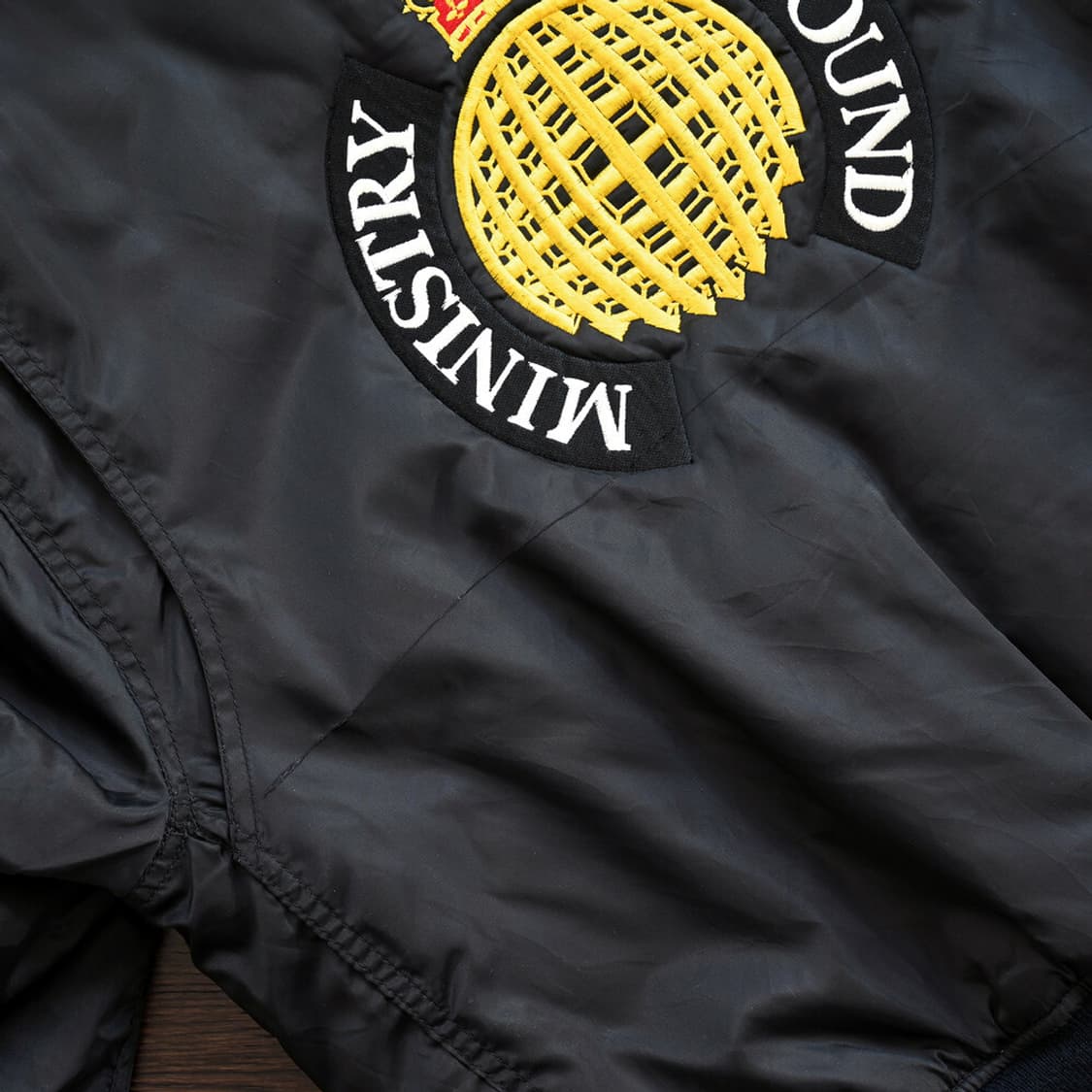 90s Ministry 미니스트리 빈티지 MA-2 플라이트 자켓 상품이미지9