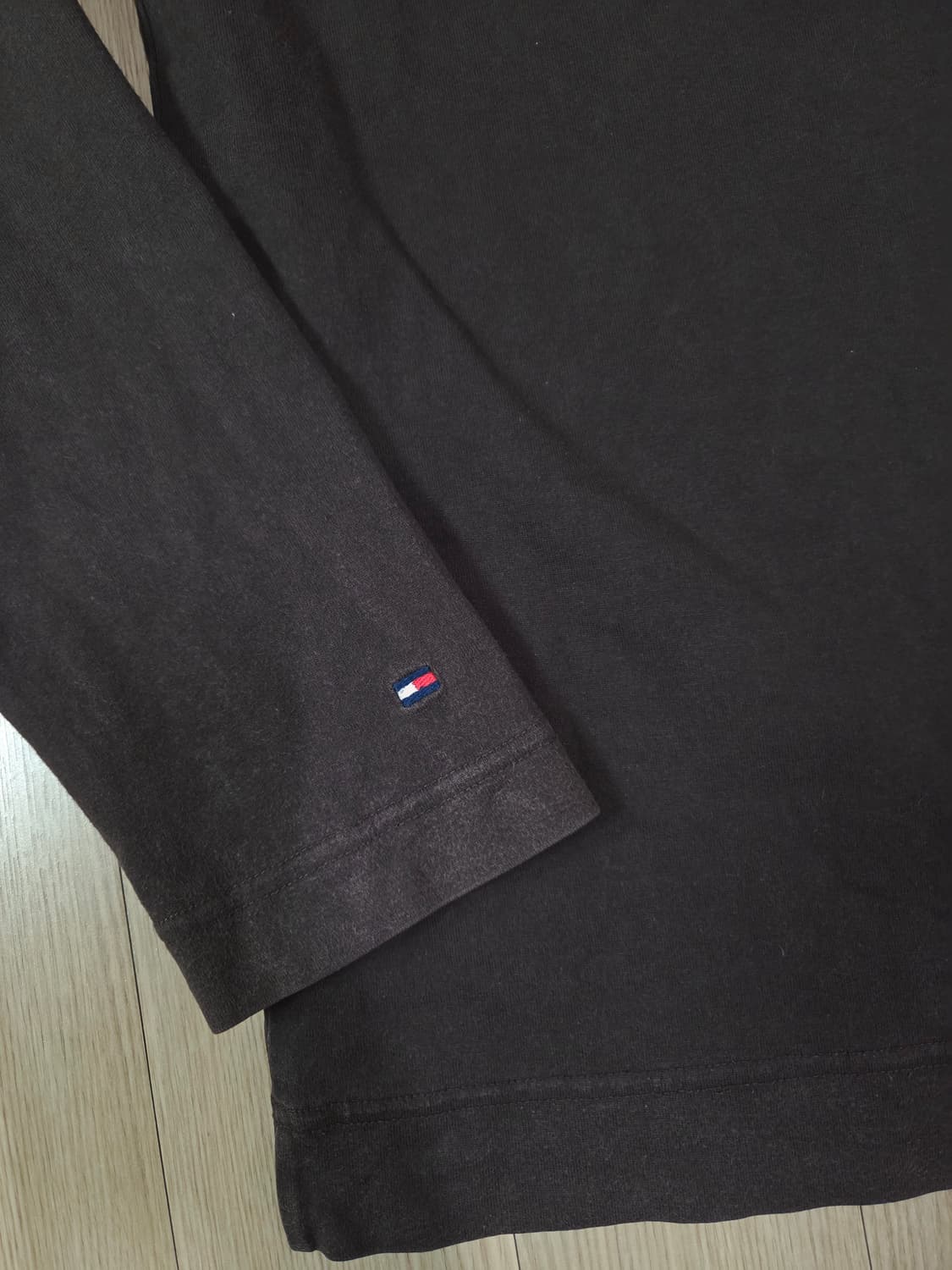 타미 힐피거 초코 브라운 롱 슬리브 티셔츠 상품이미지8