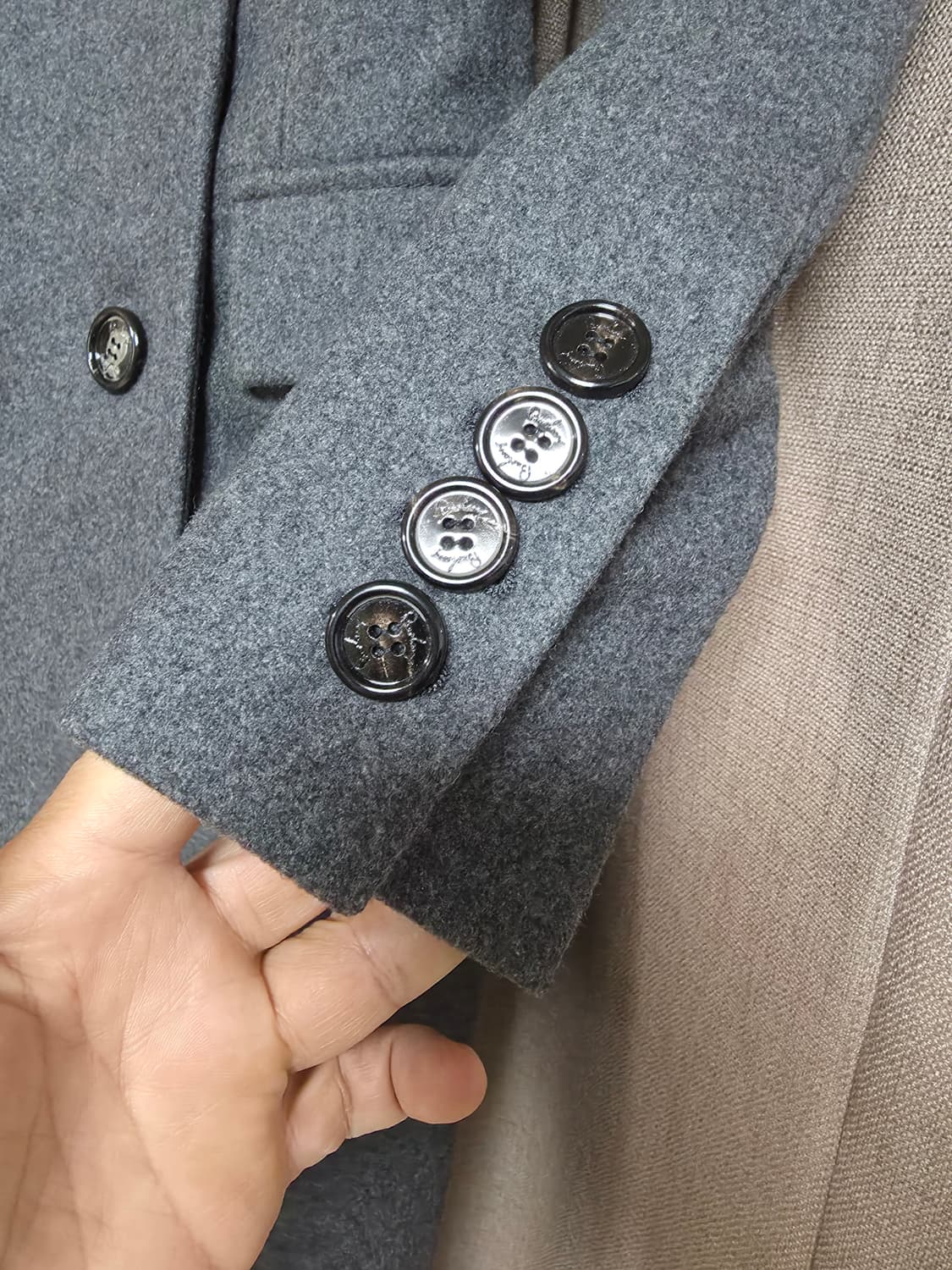 정품버버리캐시미어코트 UK4 상품이미지2