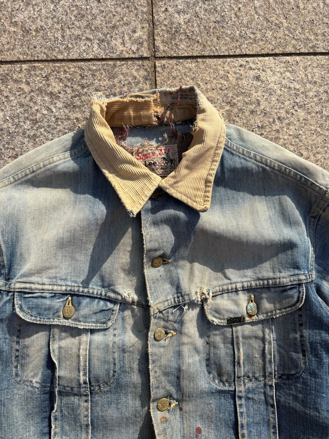 오리지널 60s Lee 101LJ 스톰라이더 상품이미지3