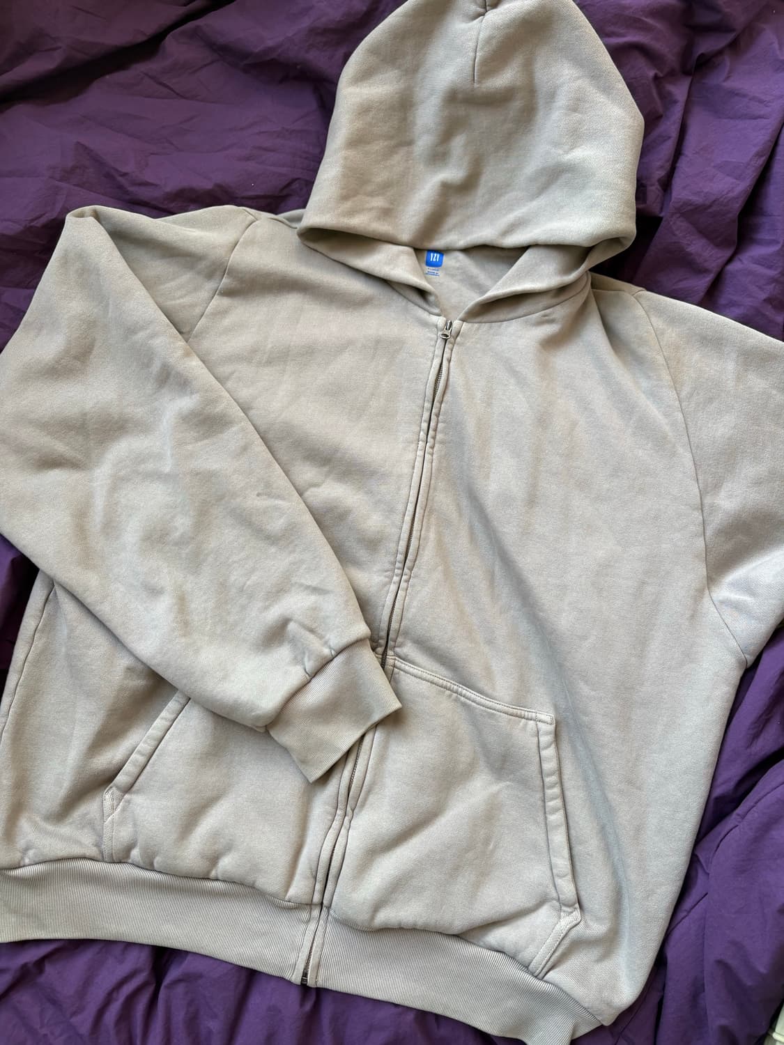 yeezy yzy 후드집업 그레이 XL 상품이미지1