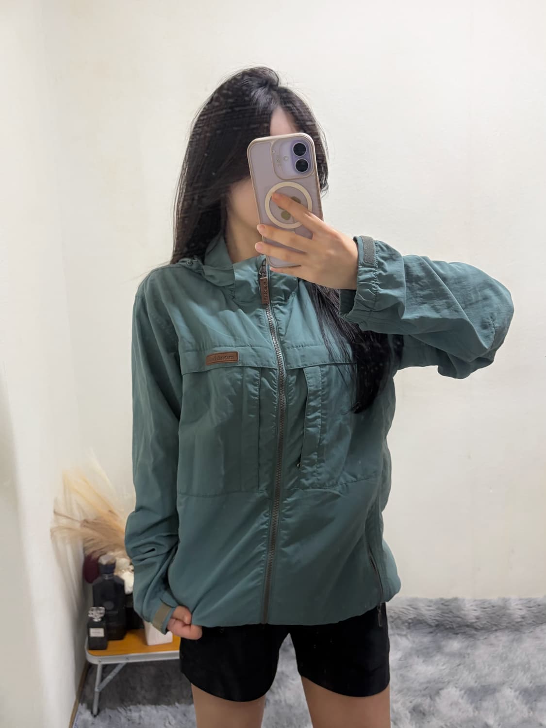 몽벨 핀터깔 민초 바막자켓(m) 상품이미지1