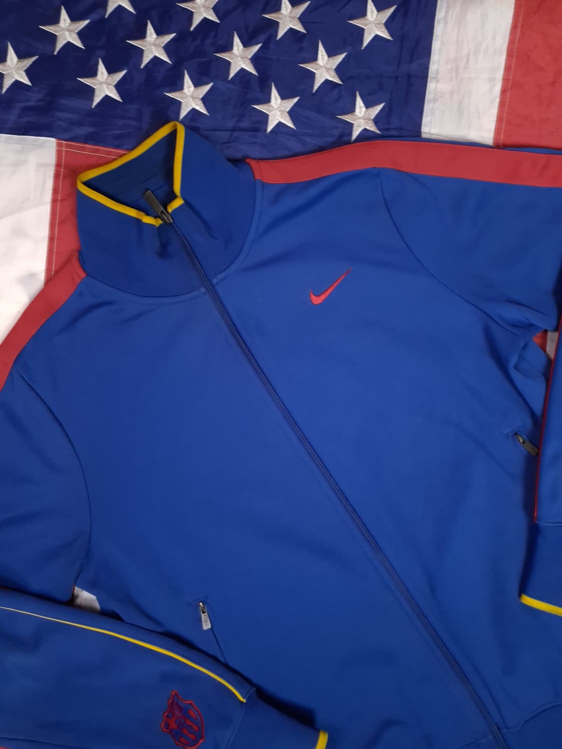 오리지날 나이키 FC 바르셀로나 트렉탑져지 상품이미지2