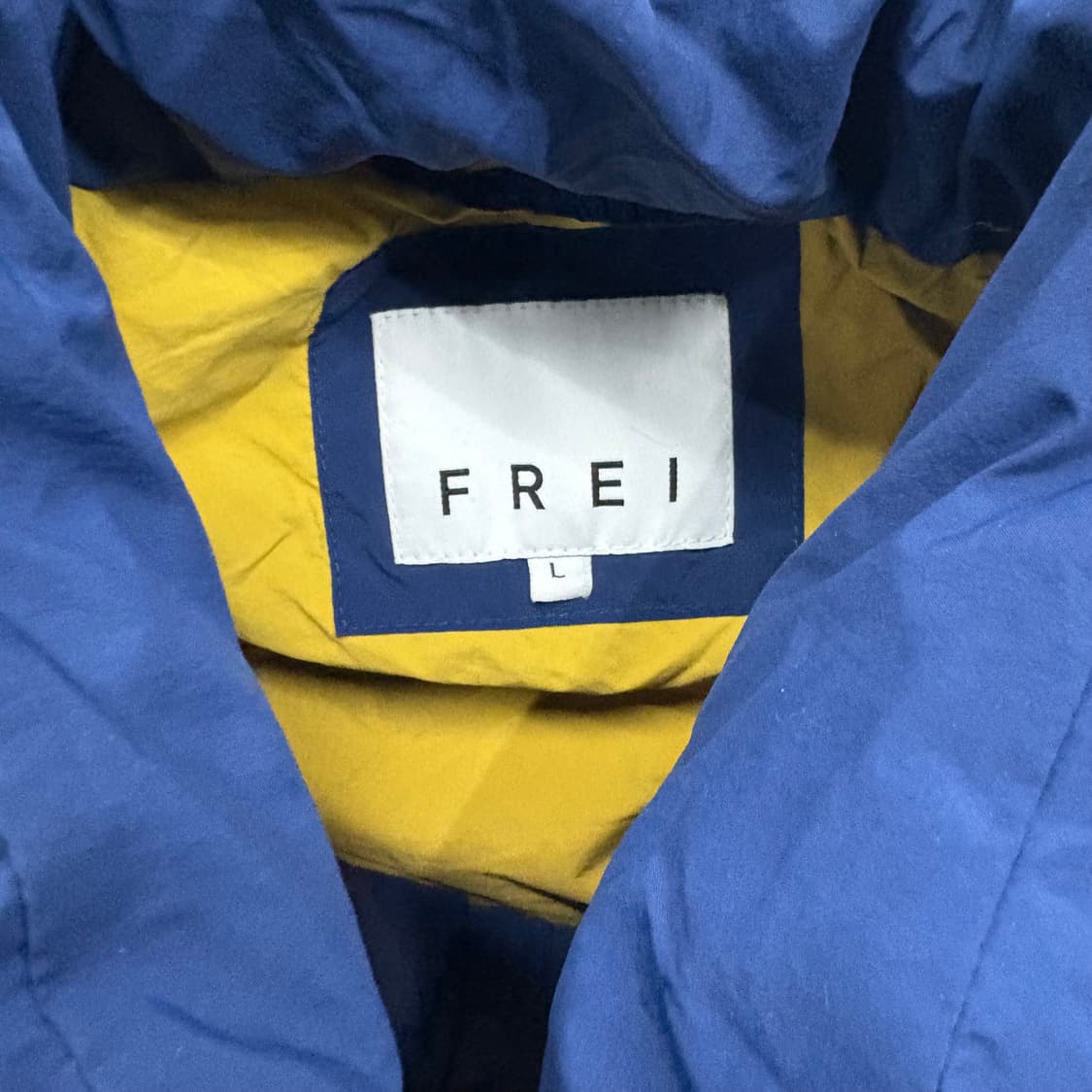 (100)Frei 블루 푸퍼 패딩 점퍼 상품이미지4