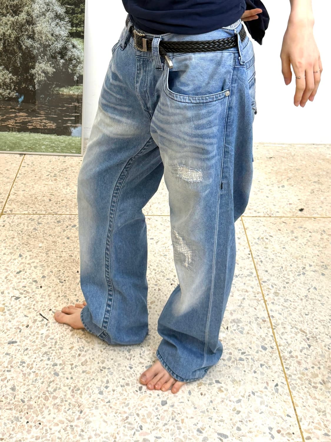 트루릴리전 스트레이트 핏 상품이미지5