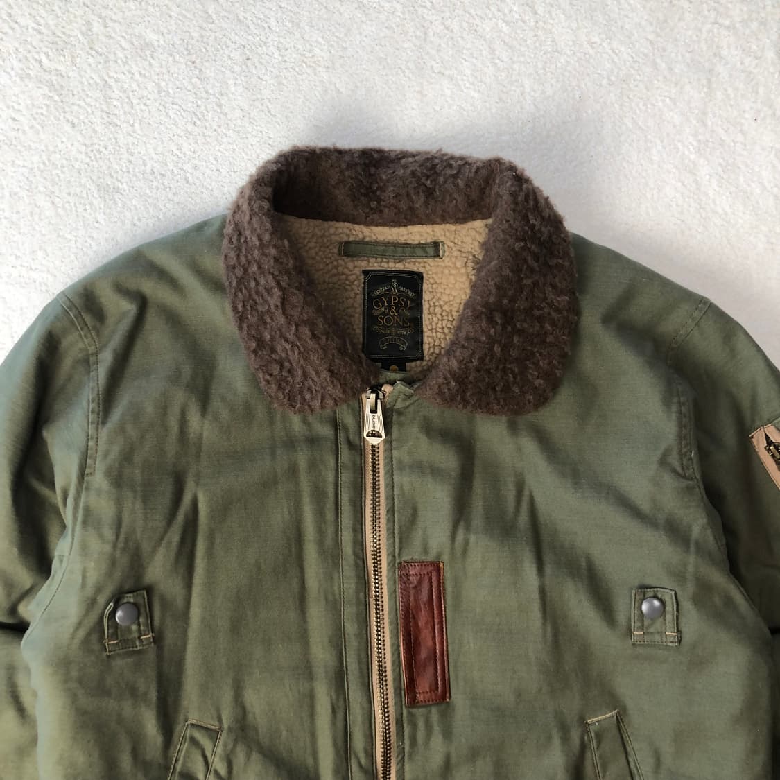 GYPSY & SONS B-15 플라이트 자켓 상품이미지2