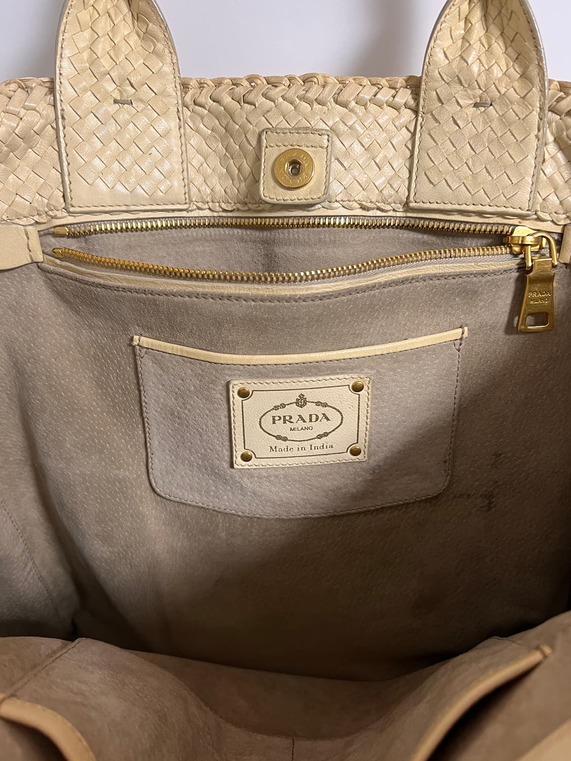 prada madras tote bag 상품이미지7