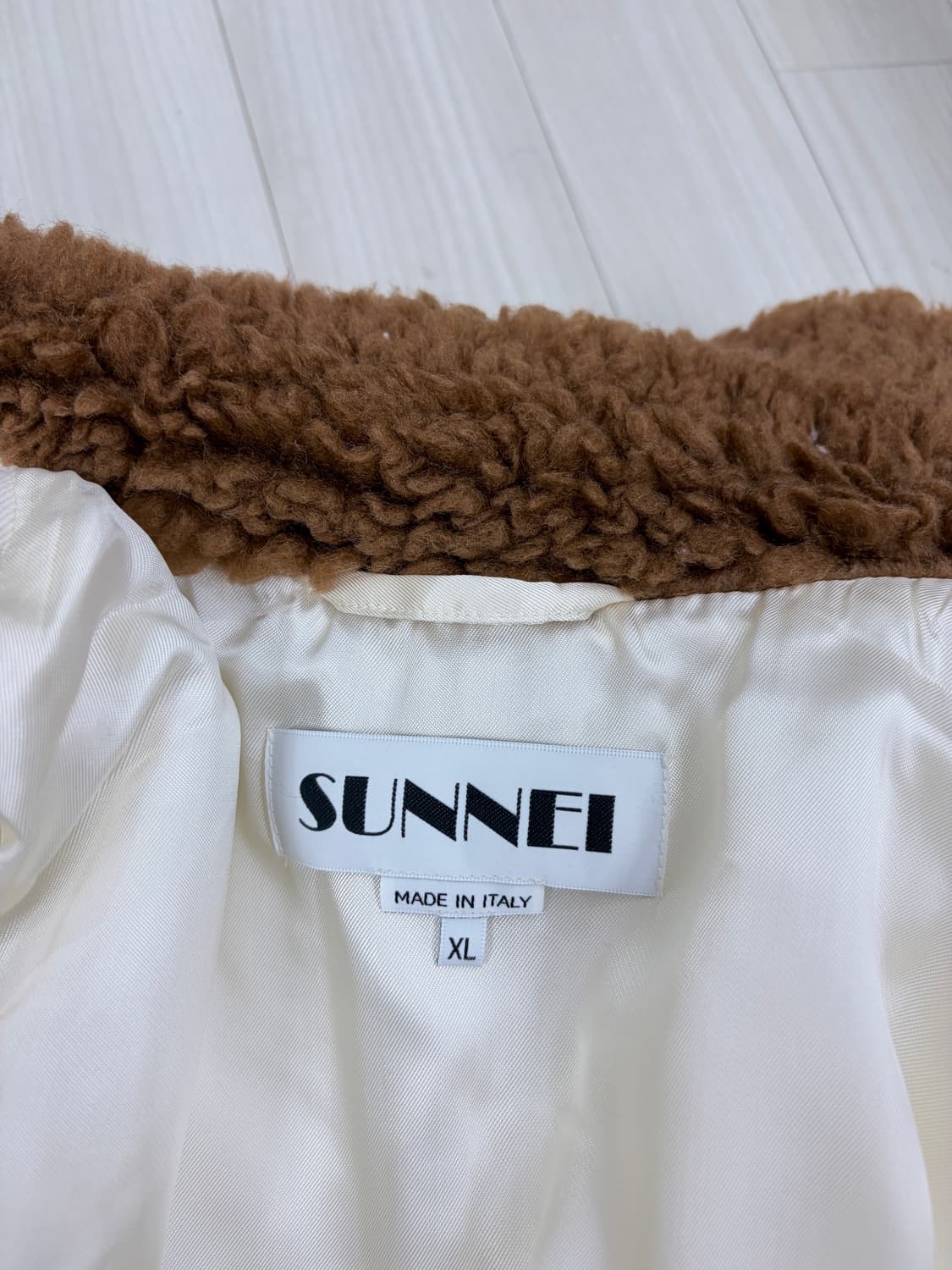 써네이 패디드 데님 재킷 - 에크루, 서네이 SUNNEI 상품이미지4