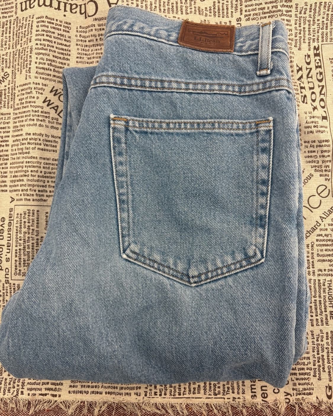 👖 L.L.Bean 클래식핏 라이트 데님 팬츠 상품이미지1