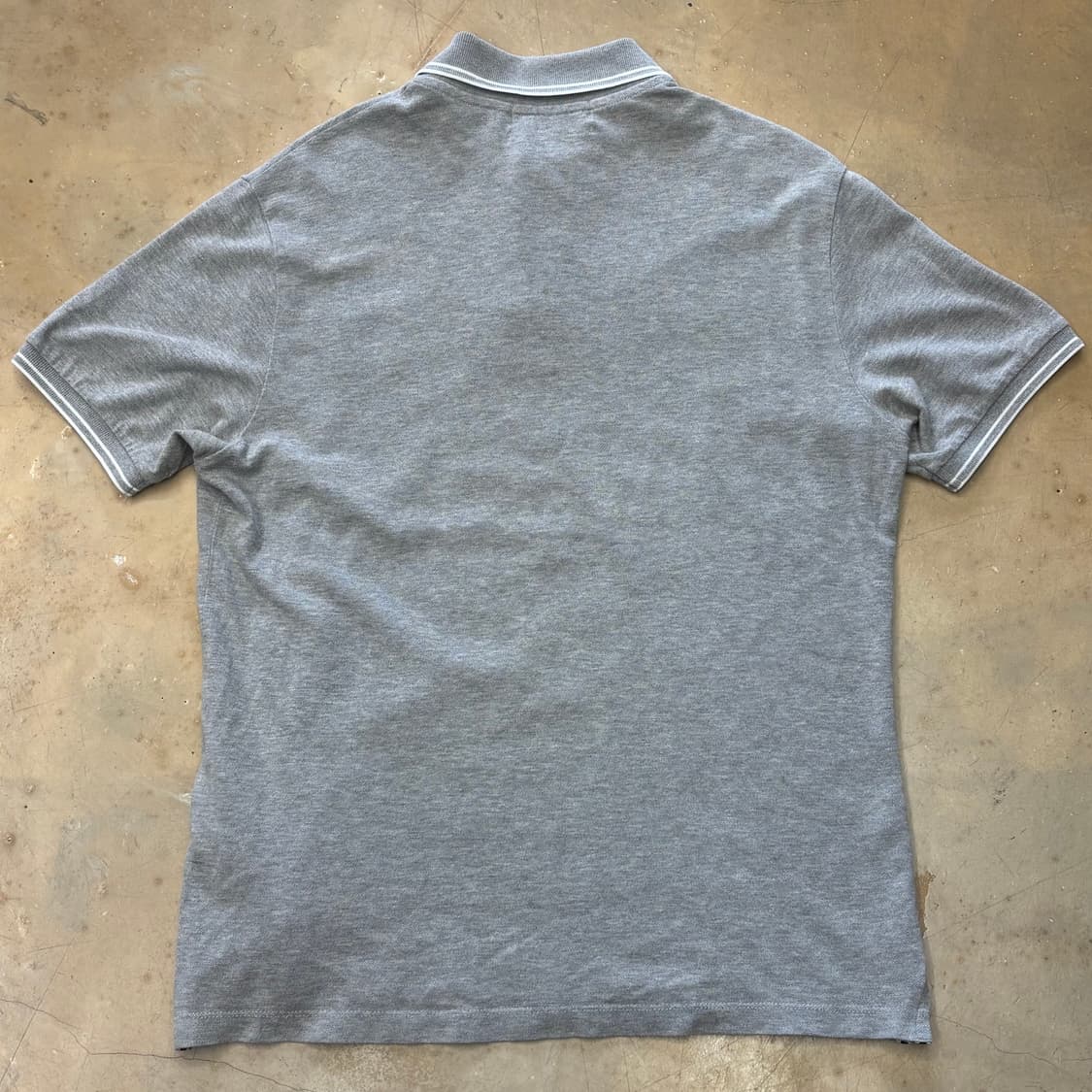 M 스톤아일랜드 슬림핏 카라 반팔티 상품이미지3