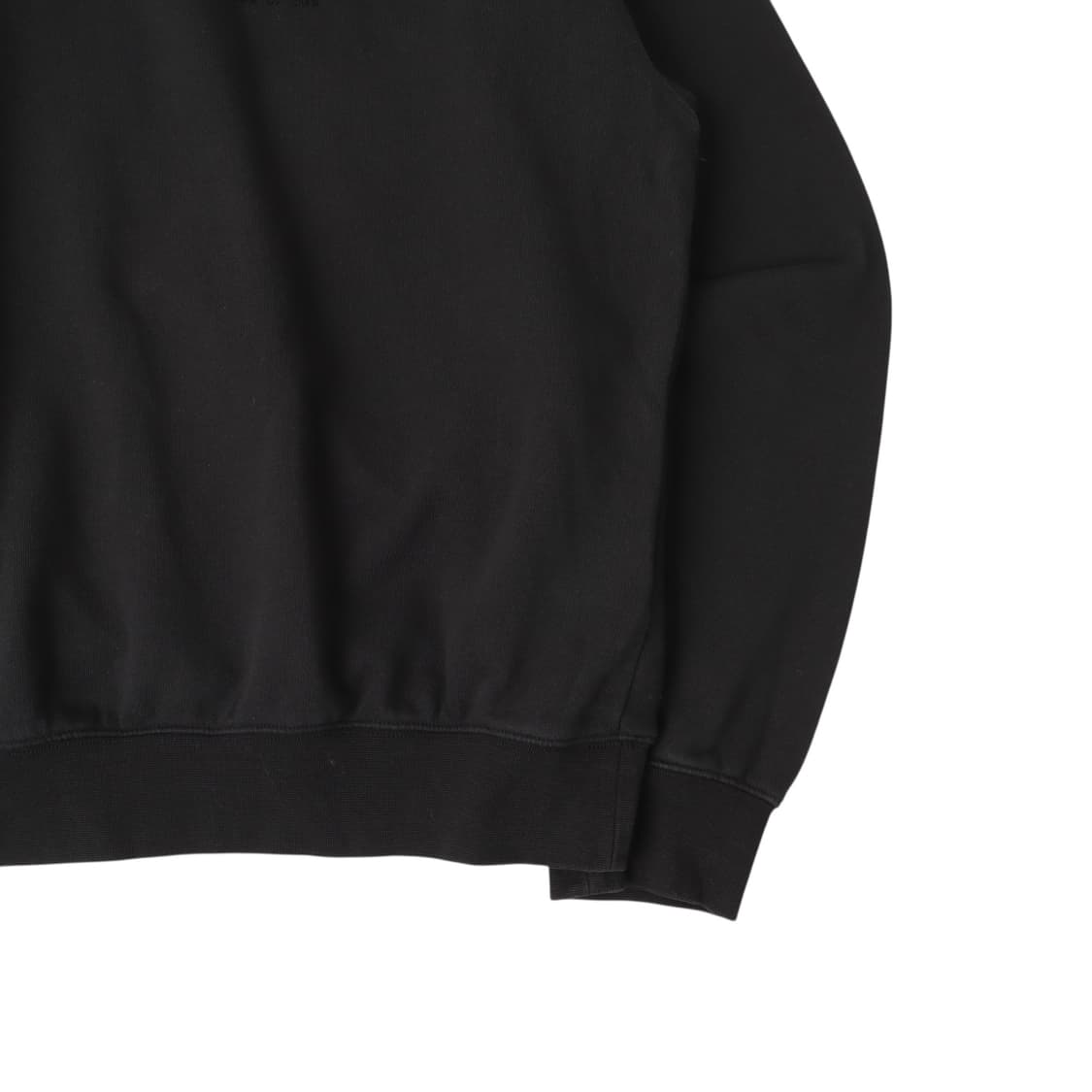 에센셜 오버사이즈 카라 코튼 스웻셔츠 상품이미지4