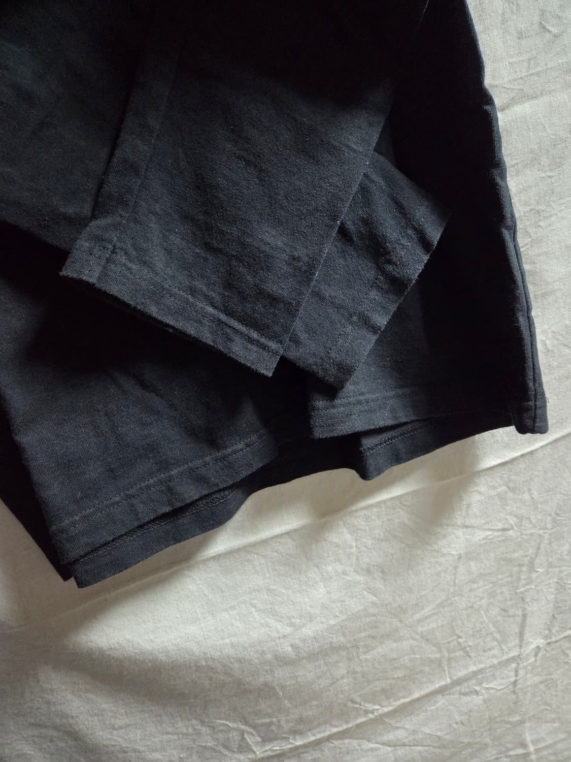 스튜디오 다치산 프린팅 긴팔 티셔츠 블랙 XL 상품이미지5