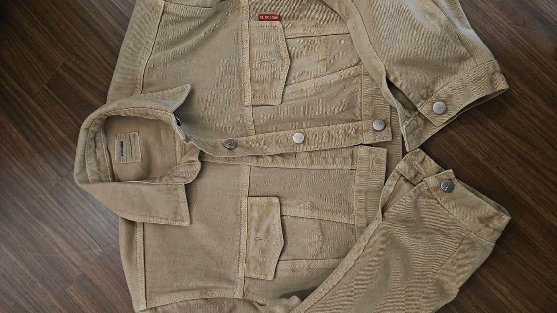 NOB 크롭 데님자켓 상품이미지5