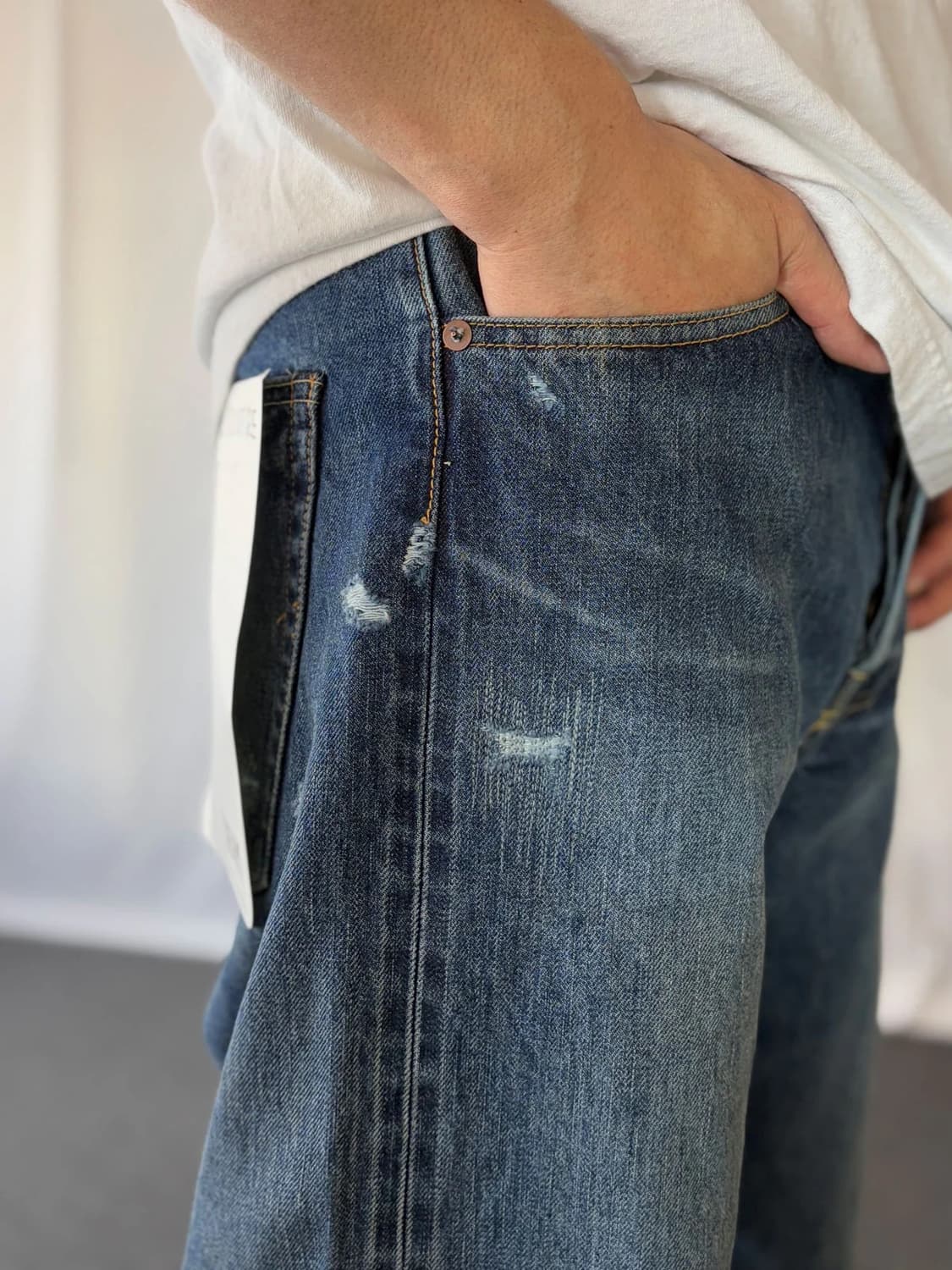 26ss SOCIAL SCULPTURE 01 WIDE DAMAGED-46 상품이미지9