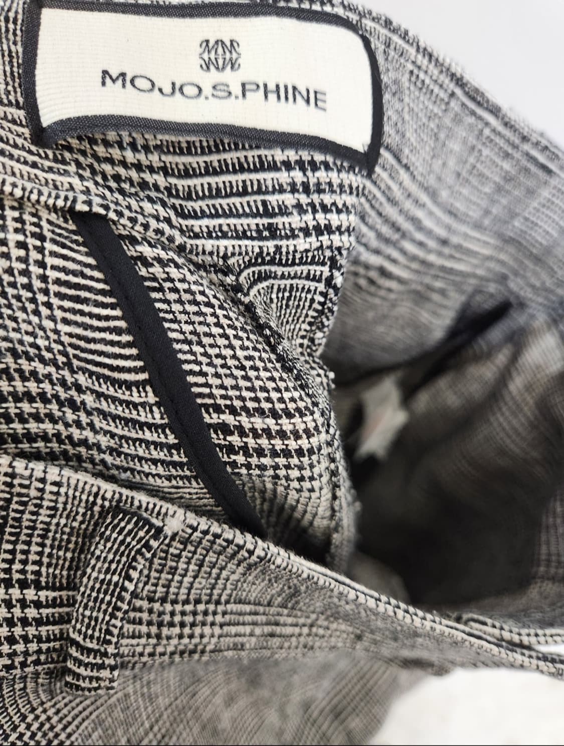 모조에스핀 일자핏 웨이스트 린넨블렌드 팬츠 55사이즈 상품이미지6