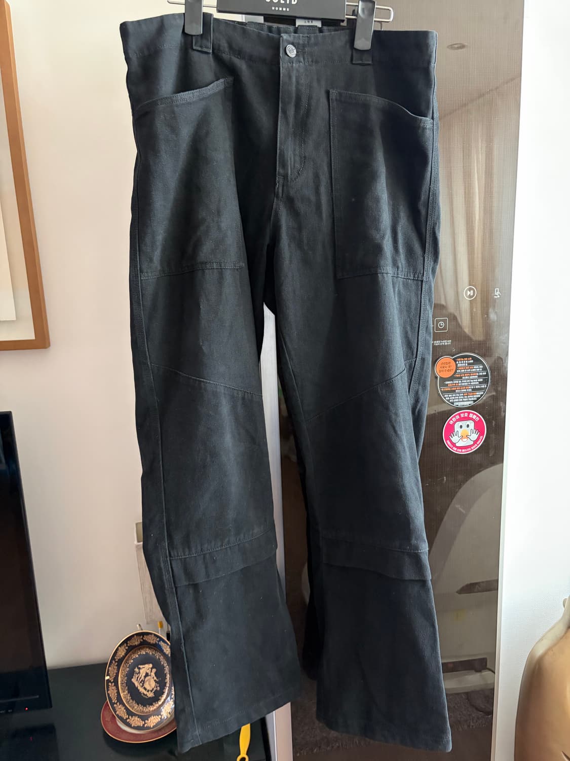 플라스틱 프로덕트 웨이브 지퍼 팬츠 L 상품이미지3