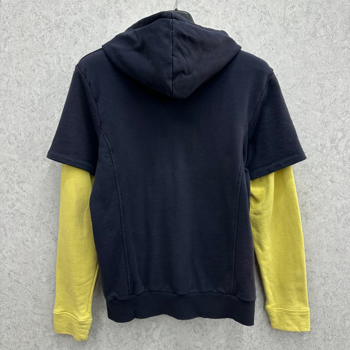 100 UGIZ 남자 y2k 레이어드 후드집업 상품이미지2