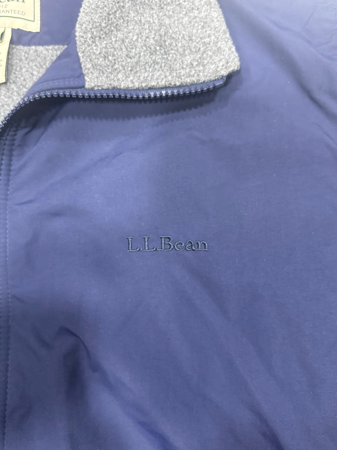 00s 엘엘빈 웜업자켓 네이비 M 상품이미지3