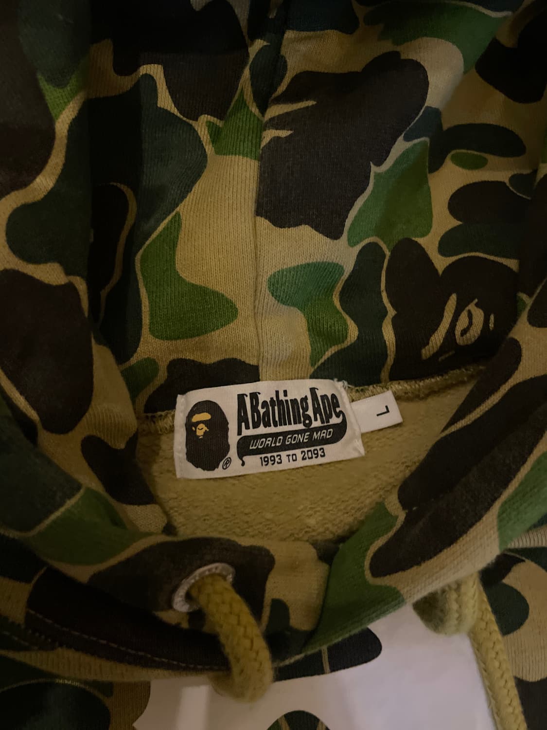 베이프 후드티 L 상품이미지4