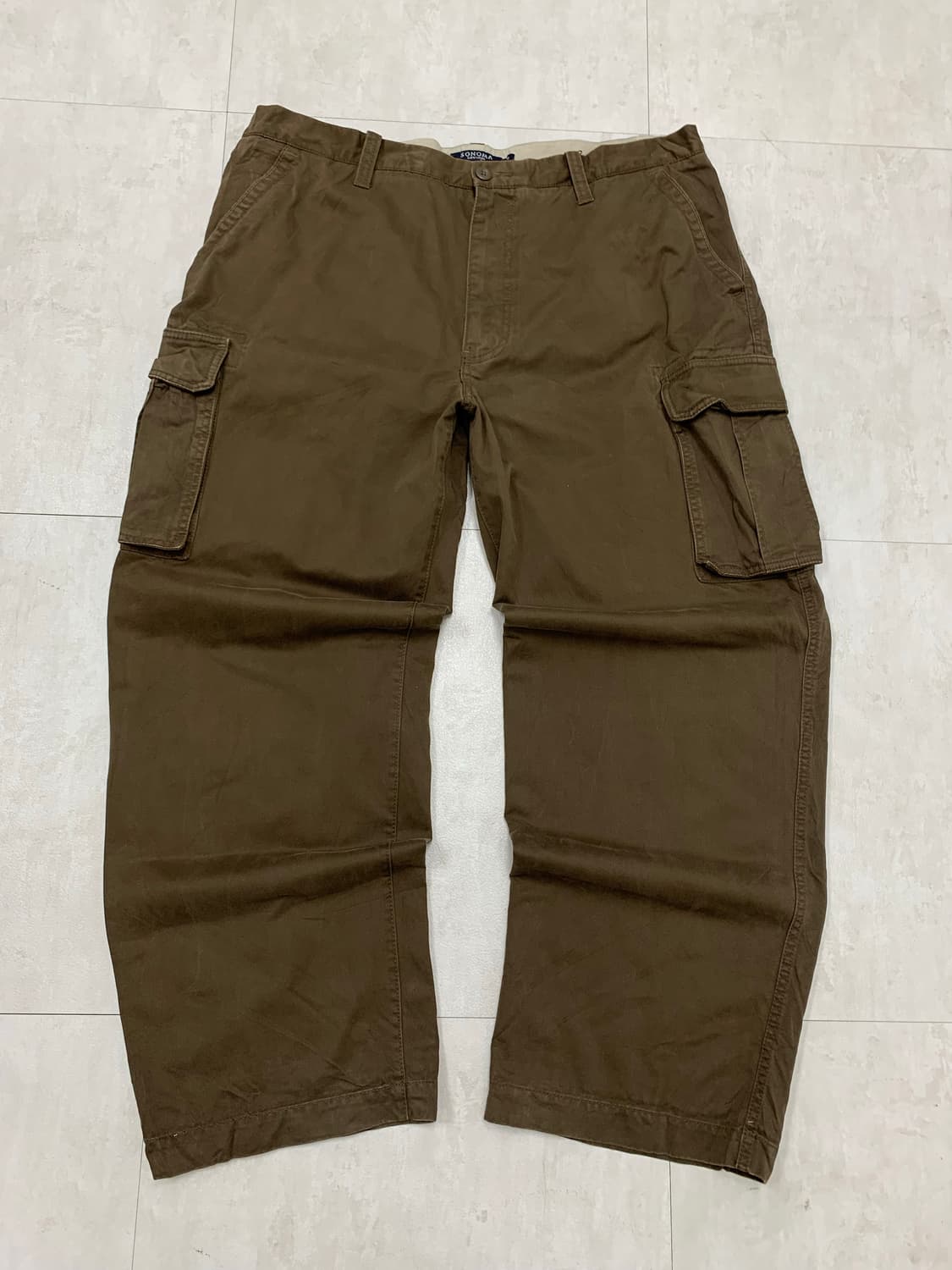 Sonoma 브라운 카고 팬츠 #607 상품이미지1