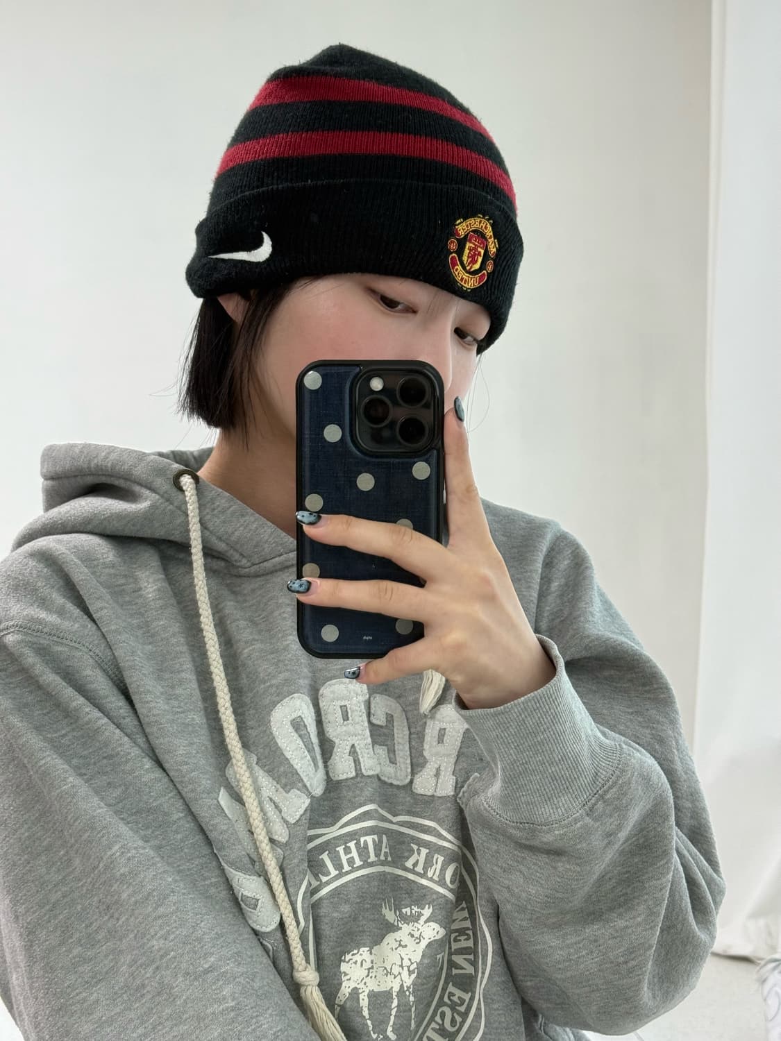 00‘s 나이키 맨체스터 유나이티드 비니 상품이미지1