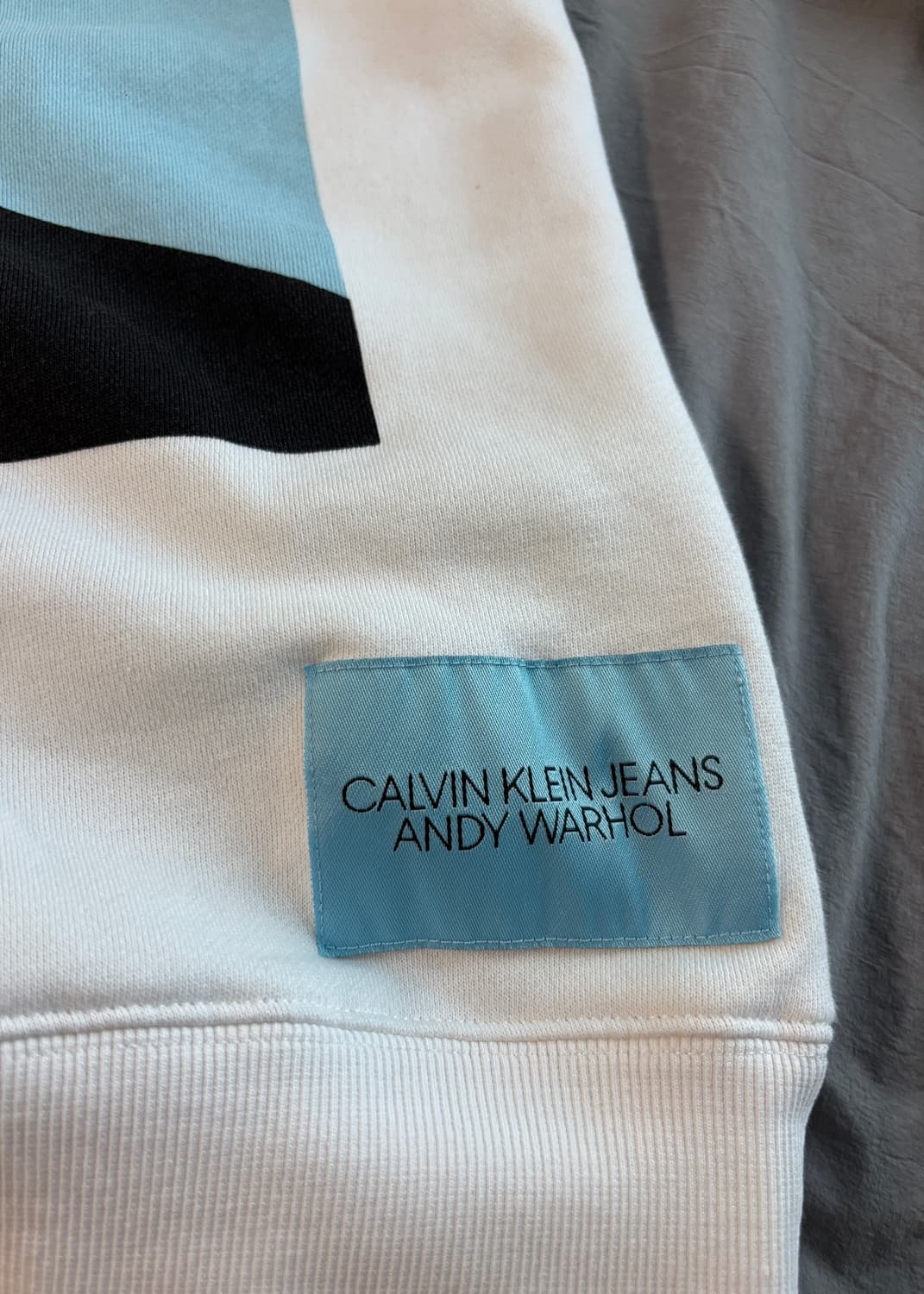 캘빈 클라인 X 앤디 워홀 맨투맨 M 상품이미지5