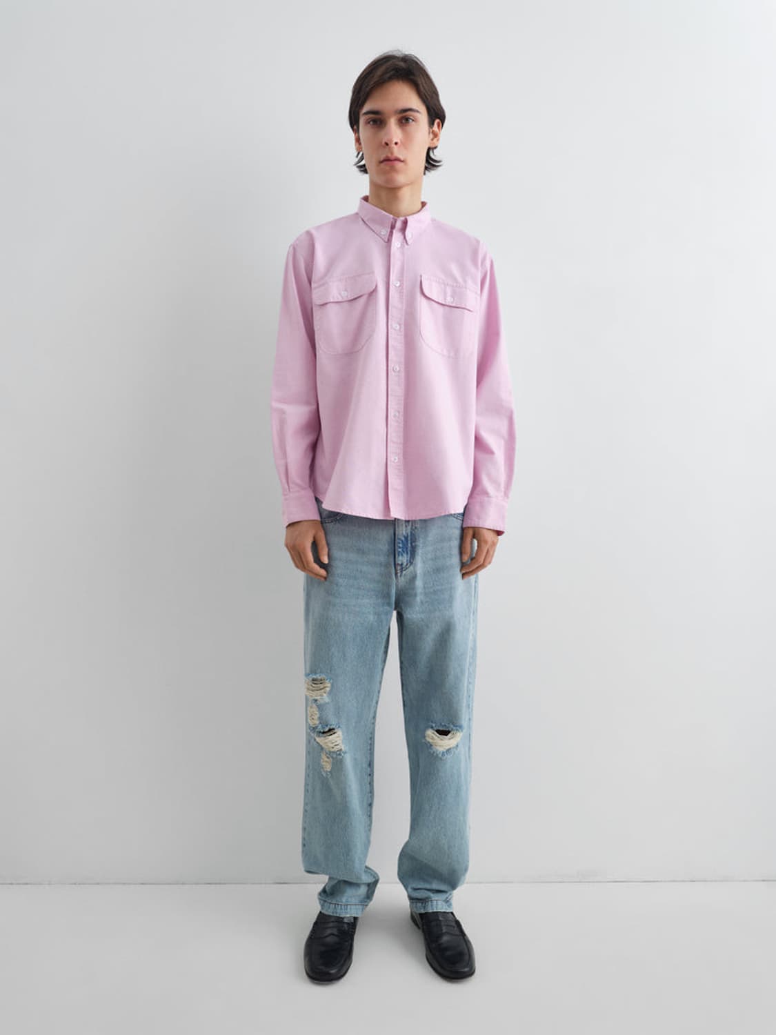 [36,38]기마구아스 Charlie Rotos 데님 팬츠 상품이미지3