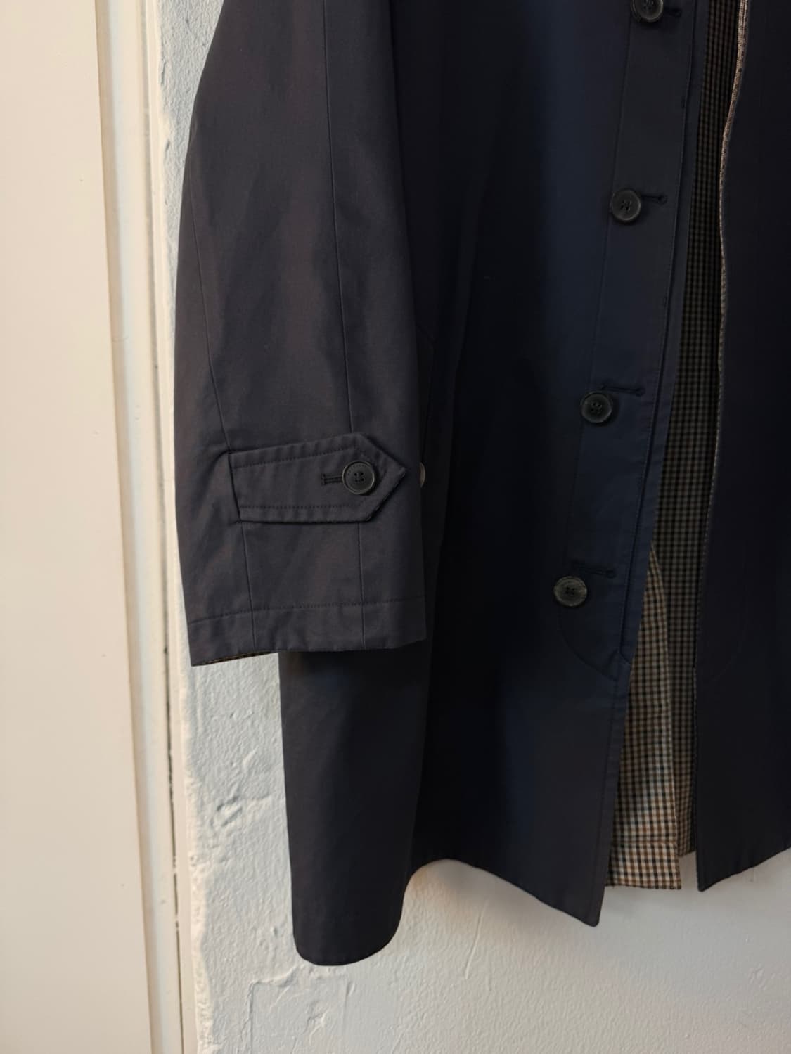 매킨토시 리버시블 하운드투스 코트 상품이미지4