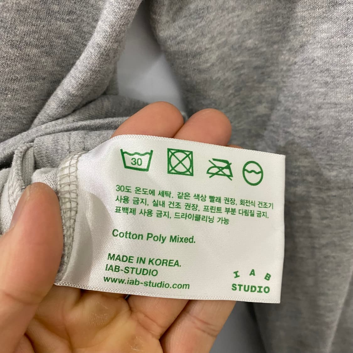 아이앱스튜디오 빅로고 롱슬리브(XL) 상품이미지7