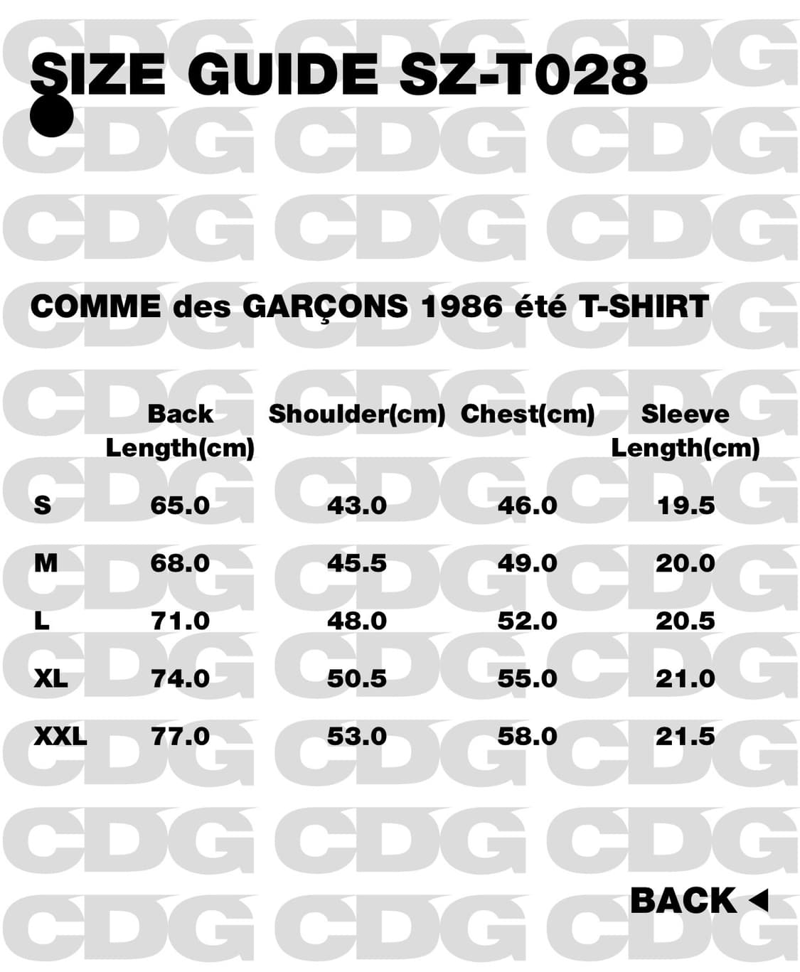 꼼데가르송 CDG 반팔(내일까지만 판매) 상품이미지3