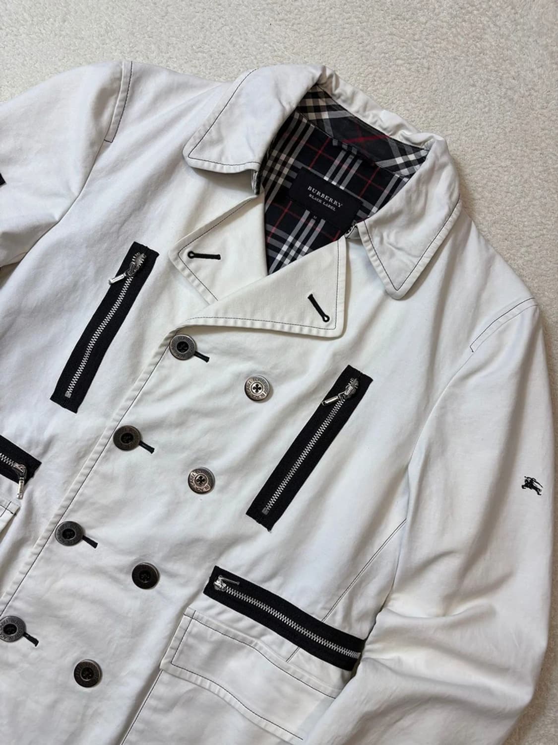 버버리 블랙라벨 00's 더블 브레스티드 자켓 PN6262 상품이미지2