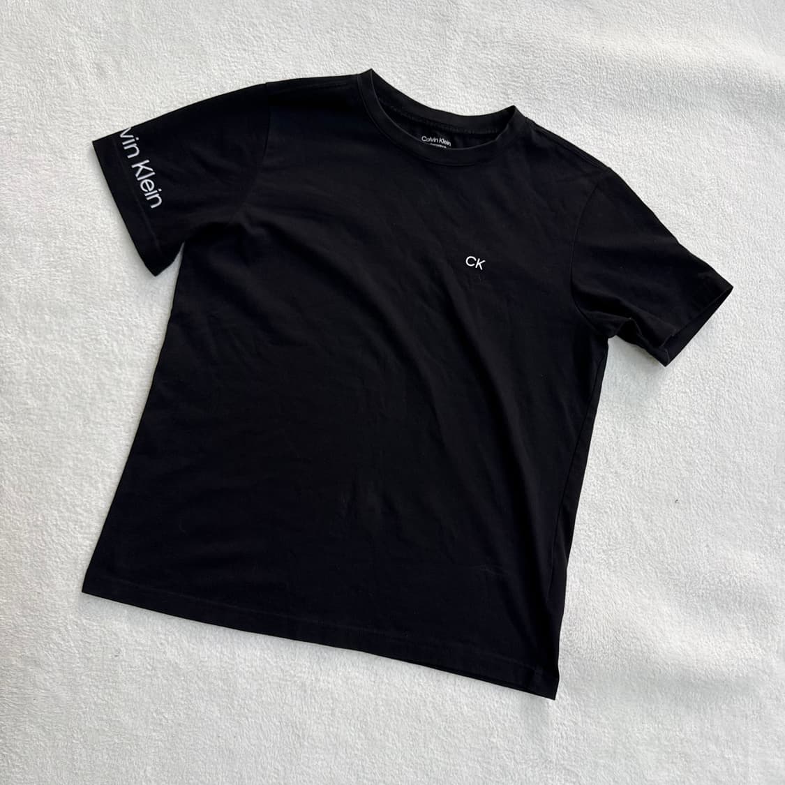 M 켈빈클라인 CK로고 반팔 티셔츠 0331T 상품이미지1