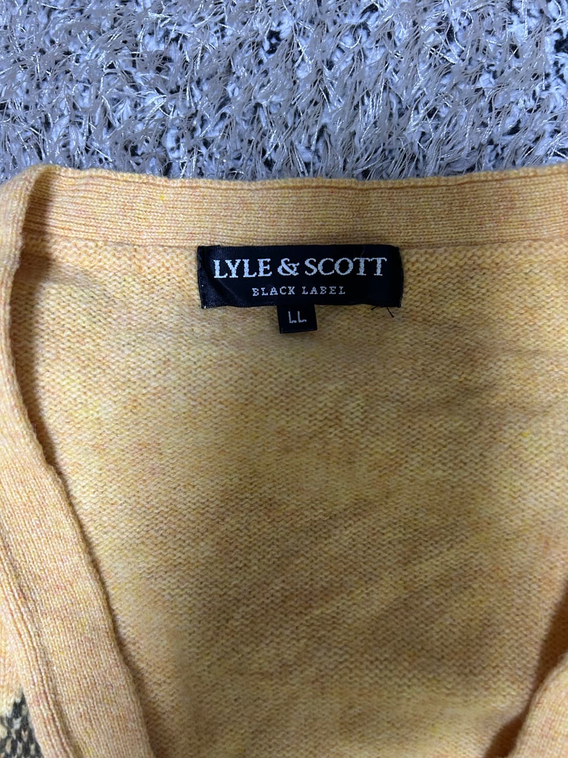 일제 라일앤스콧 울 가디건 사이즈 105-110 상품이미지3