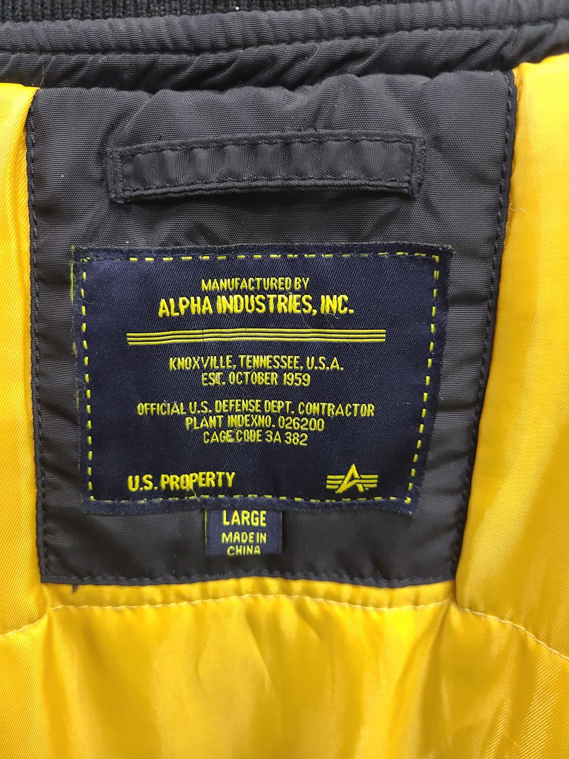 희귀 알파인더스트리 ma-1 b15  항공봄버점퍼 상품이미지6