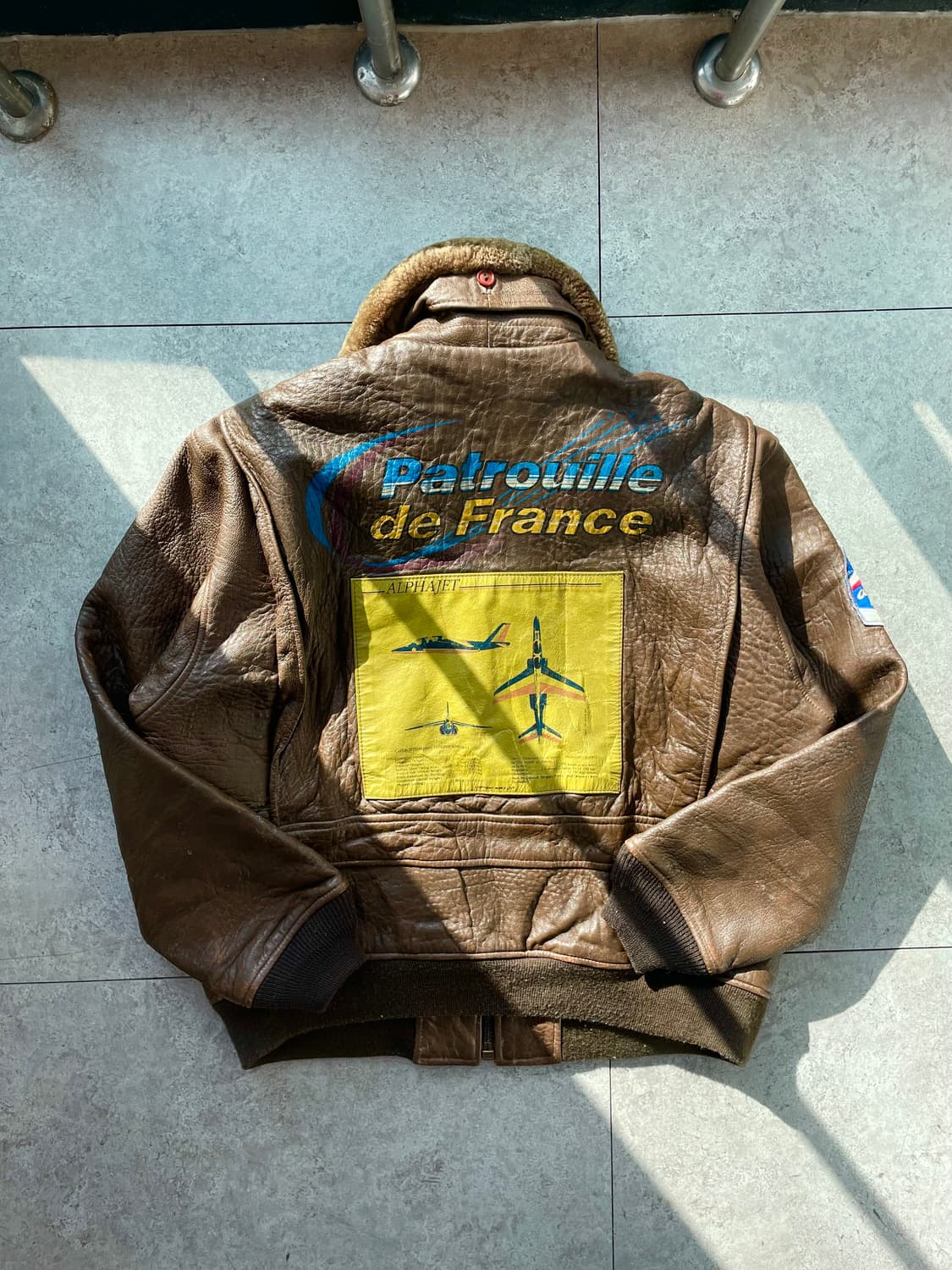 아비렉스g1 프랑스 곡예비행단 플라이트자켓 상품이미지1