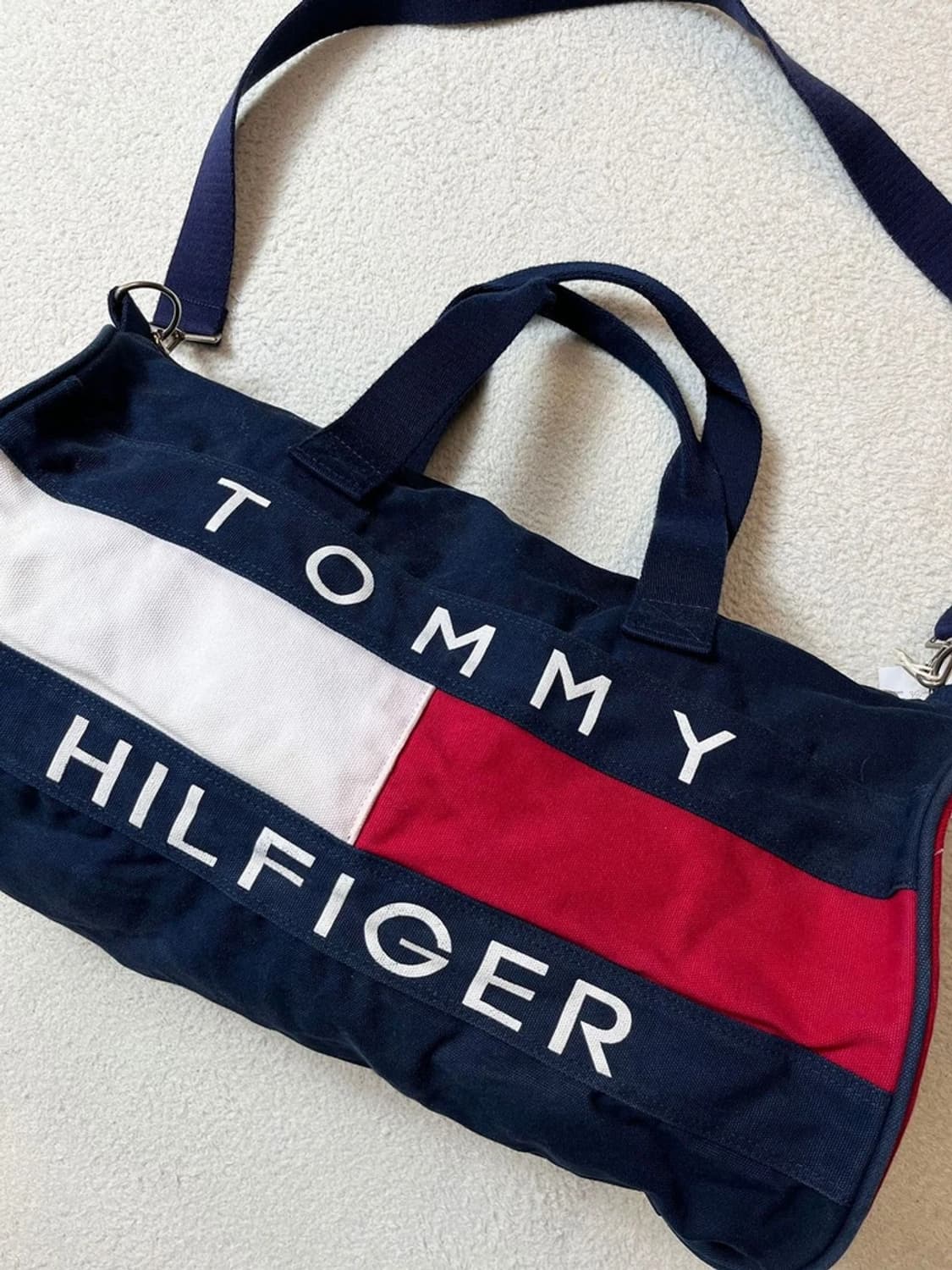 타미힐피거 00's 중형 원통 망치 크로스백 A1711 상품이미지2