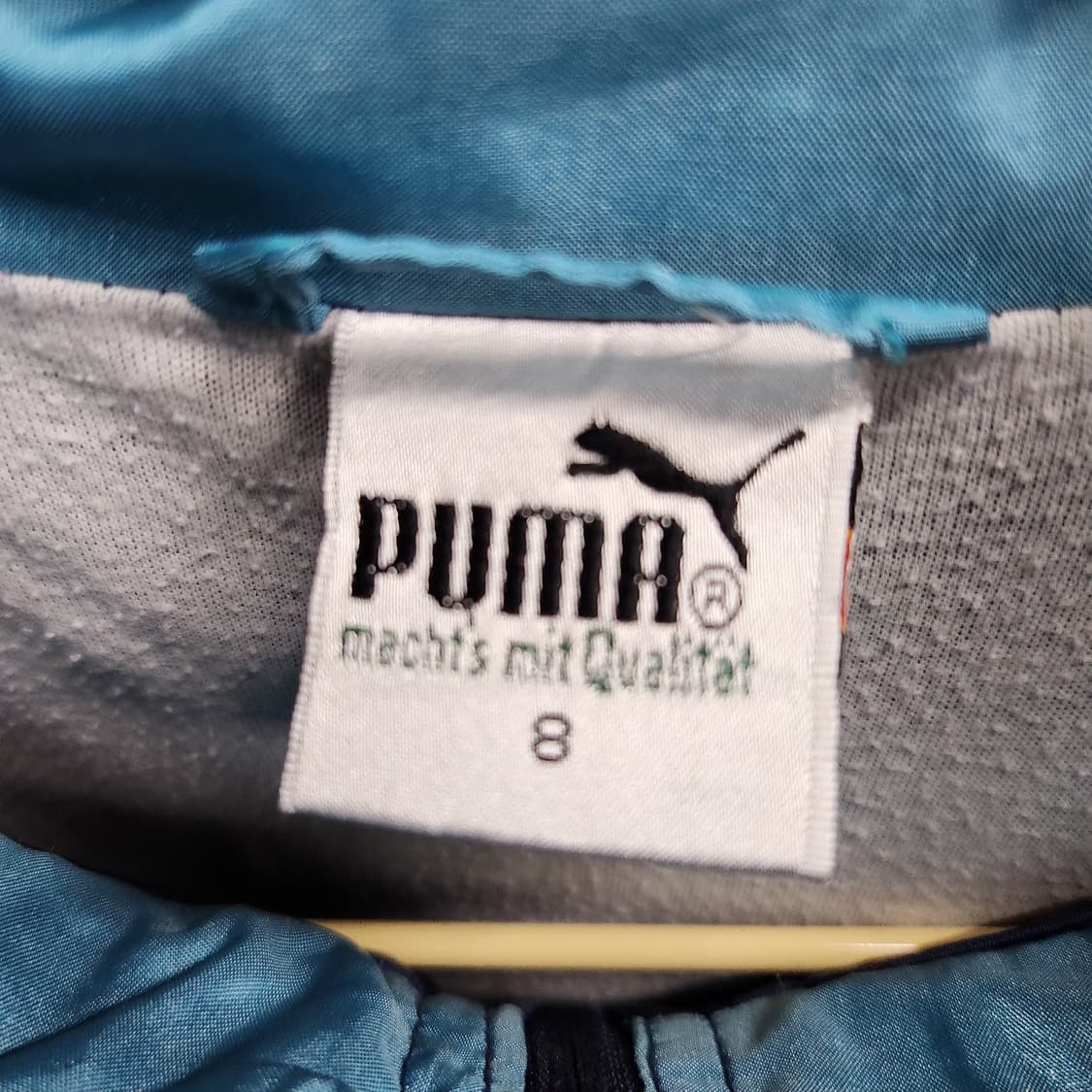 90's 올드스쿨 푸마 배색 바람막이 8(XL) 상품이미지5