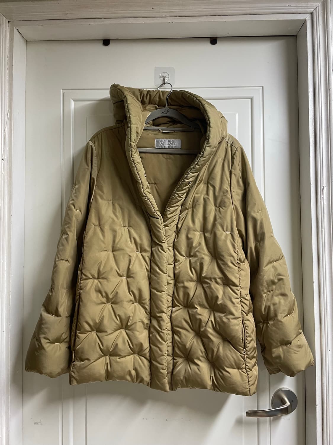 막스마라 후드 퀼팅 패딩 점퍼 상품이미지1