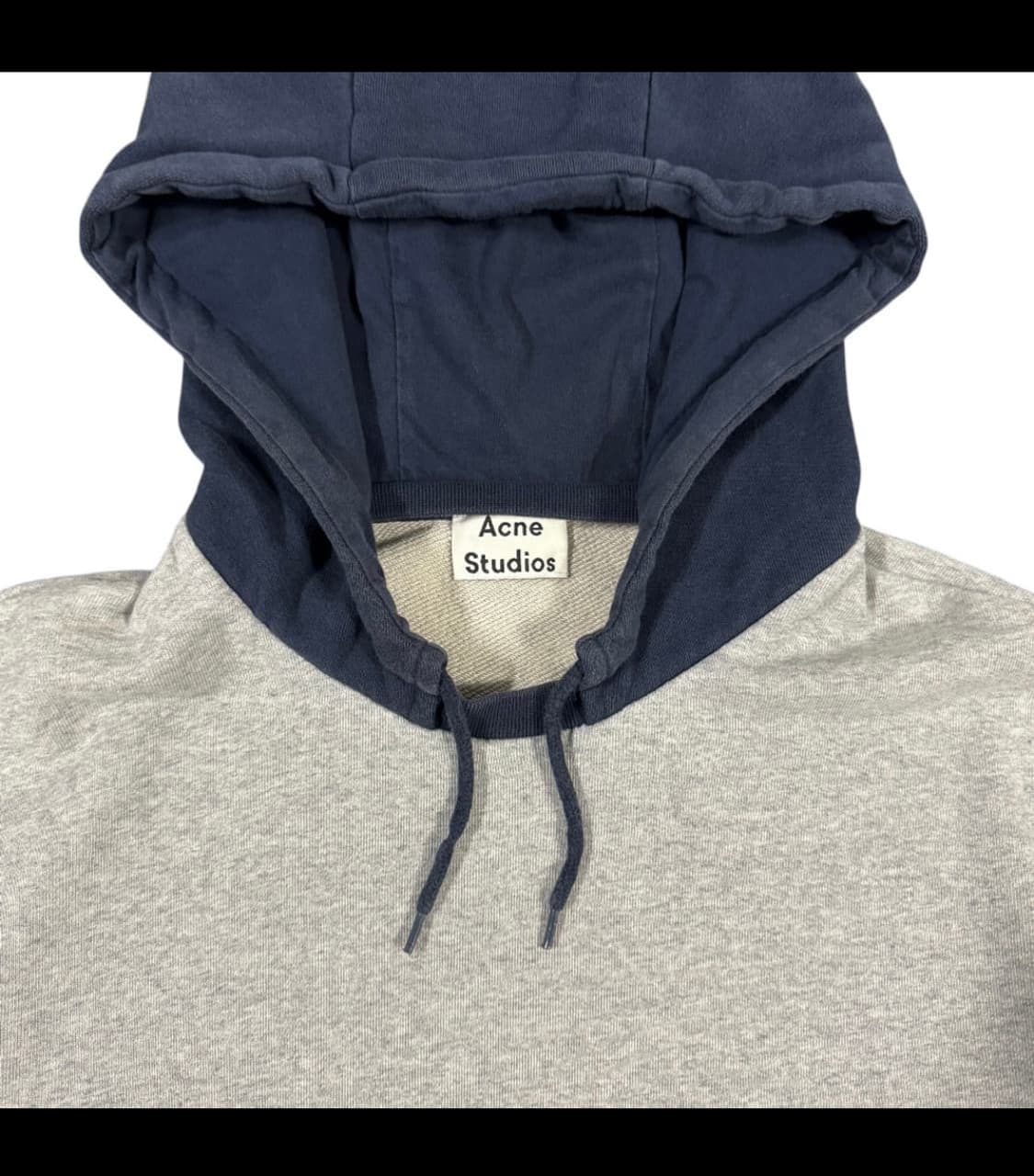 Acne studio 아크네 15ss 캠퍼스 후디 XL 상품이미지3