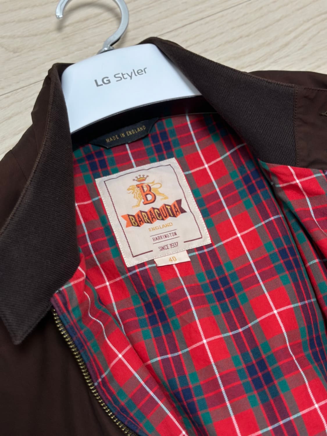 바라쿠타 G9 자켓 초콜릿컬러 상품이미지6