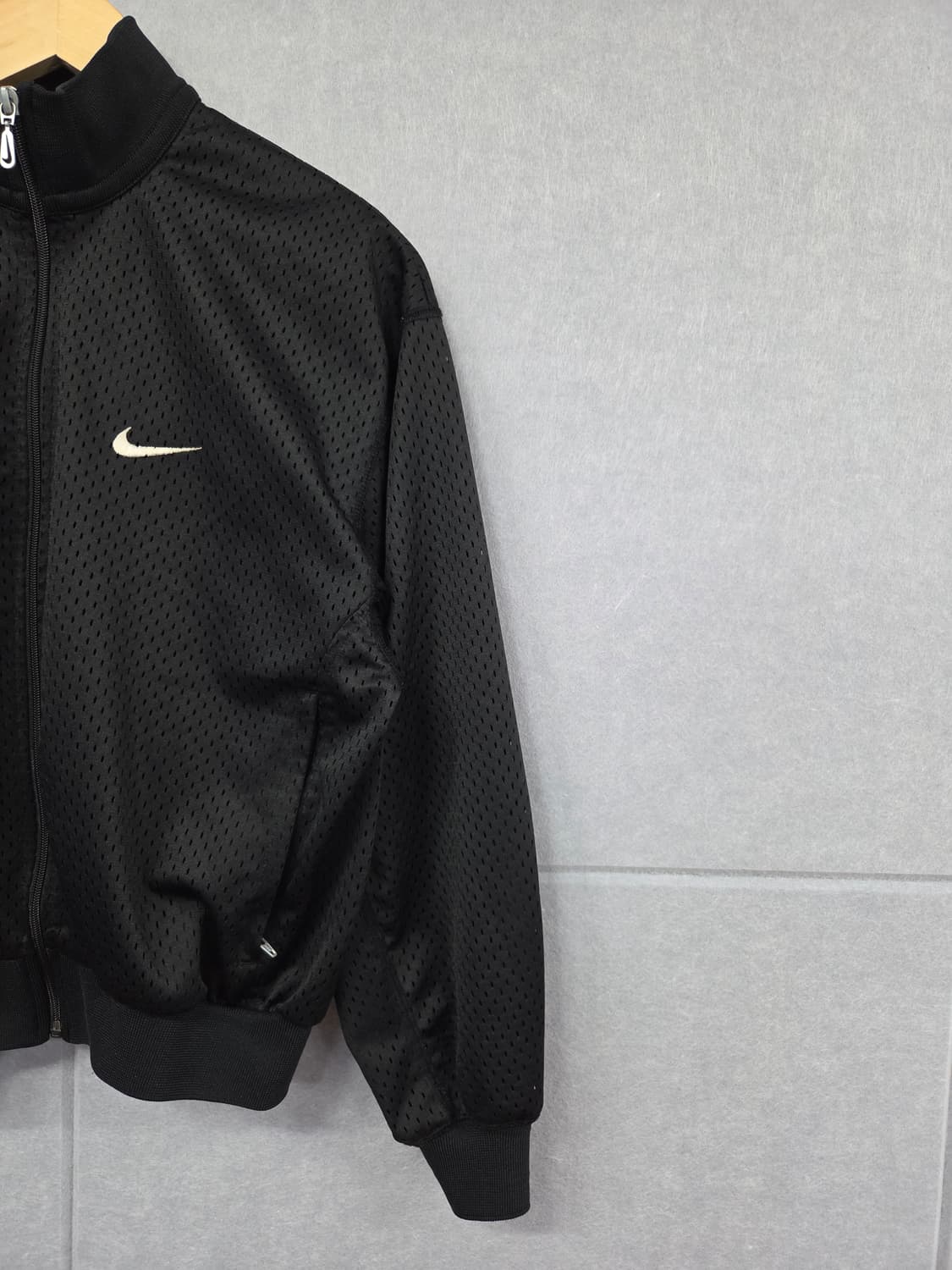 NIKE 나이키 빈티지 후면 N 빅로고 메쉬 집업 자켓 상품이미지3