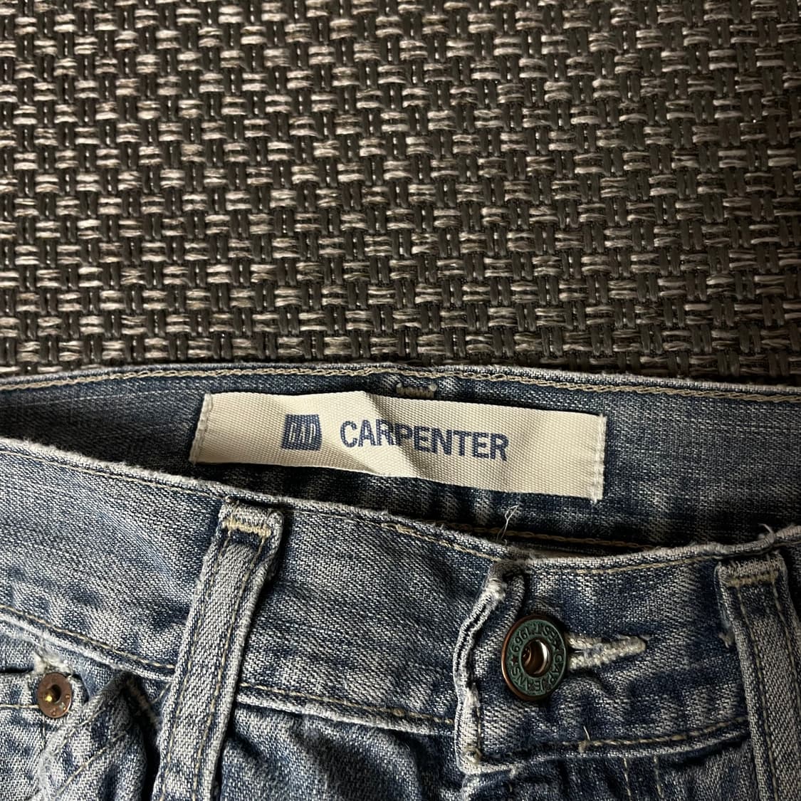 (30) GAP 갭 연청 백카펜터 데님 팬츠 상품이미지3